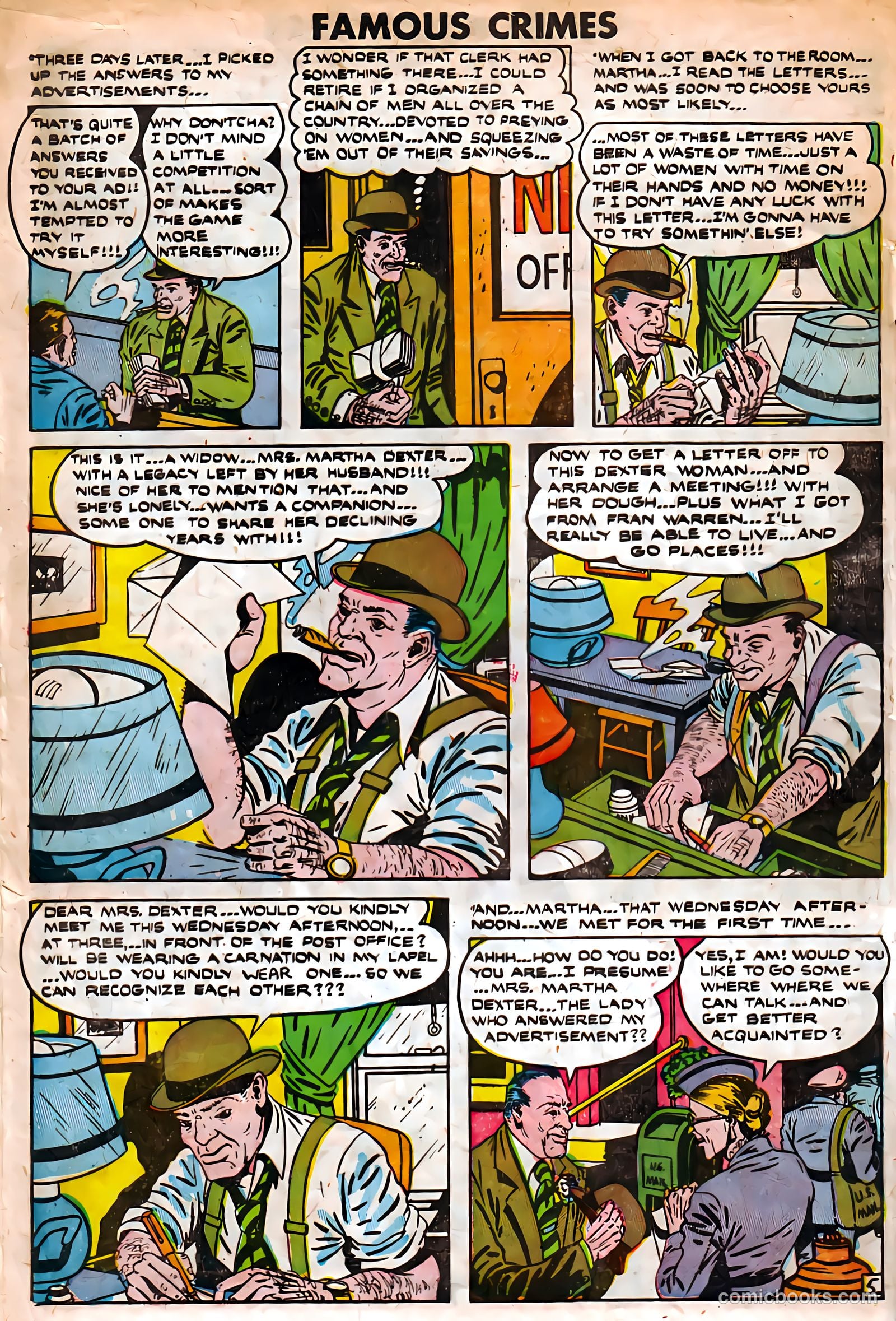 Famous Crimes #16 — page 6 of 36