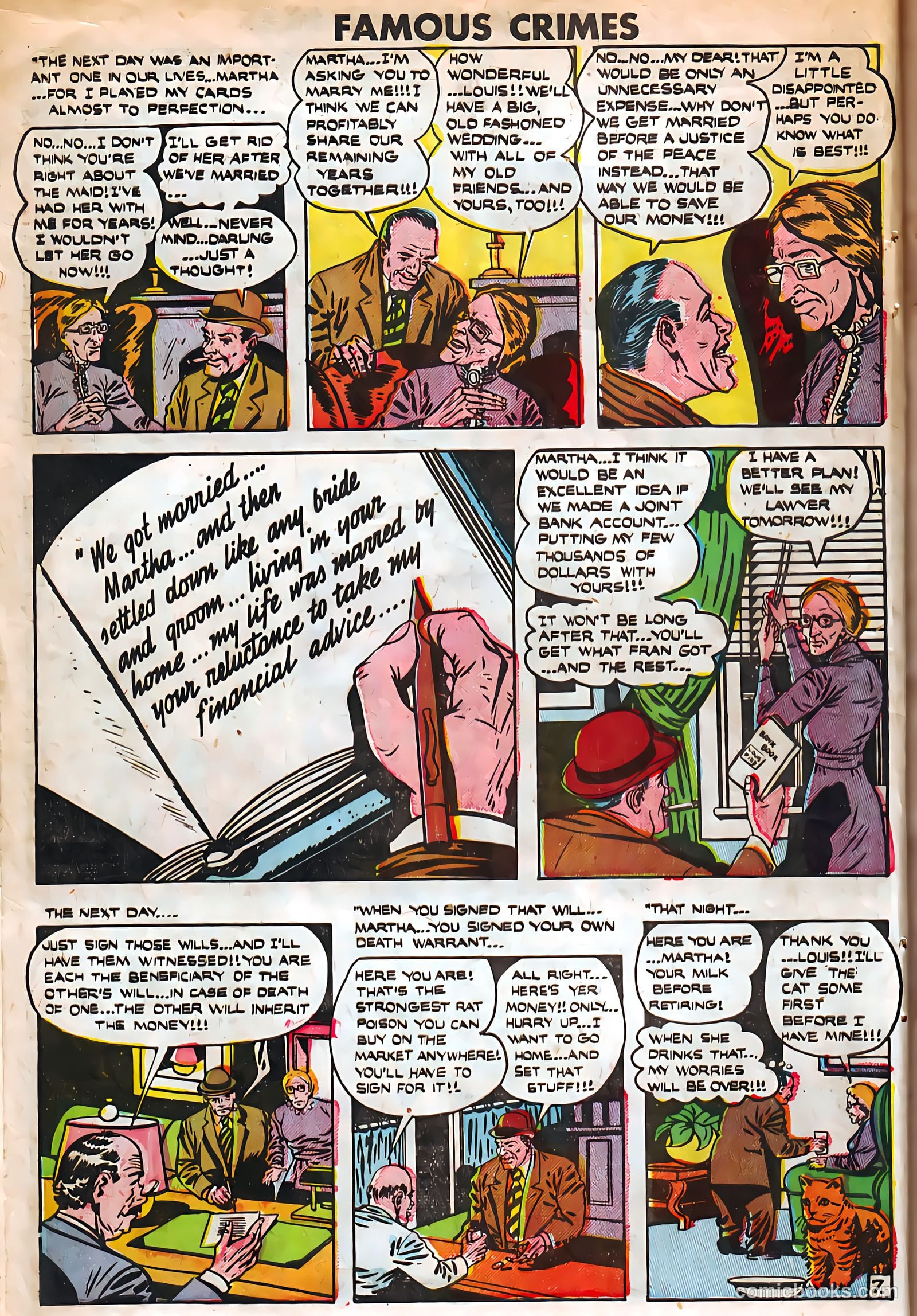 Famous Crimes #16 — page 8 of 36