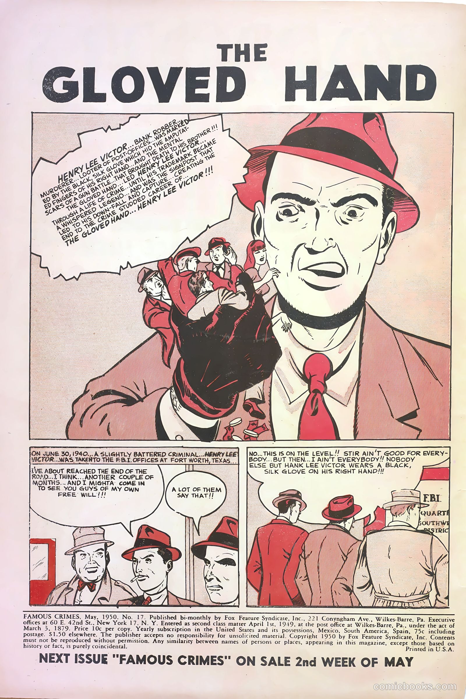 Famous Crimes #17 — page 2 of 36