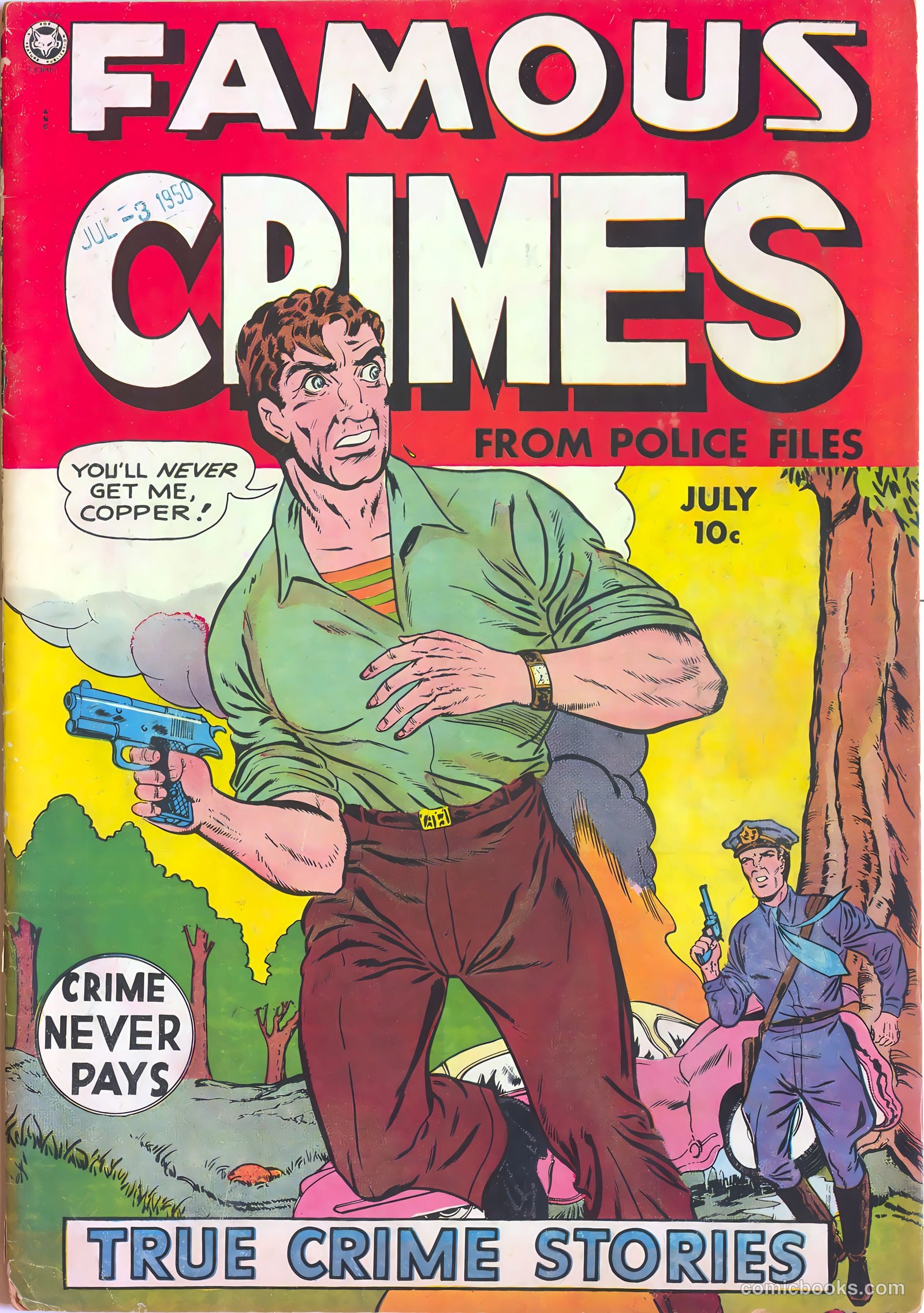 Famous Crimes #18 — page 1 of 36