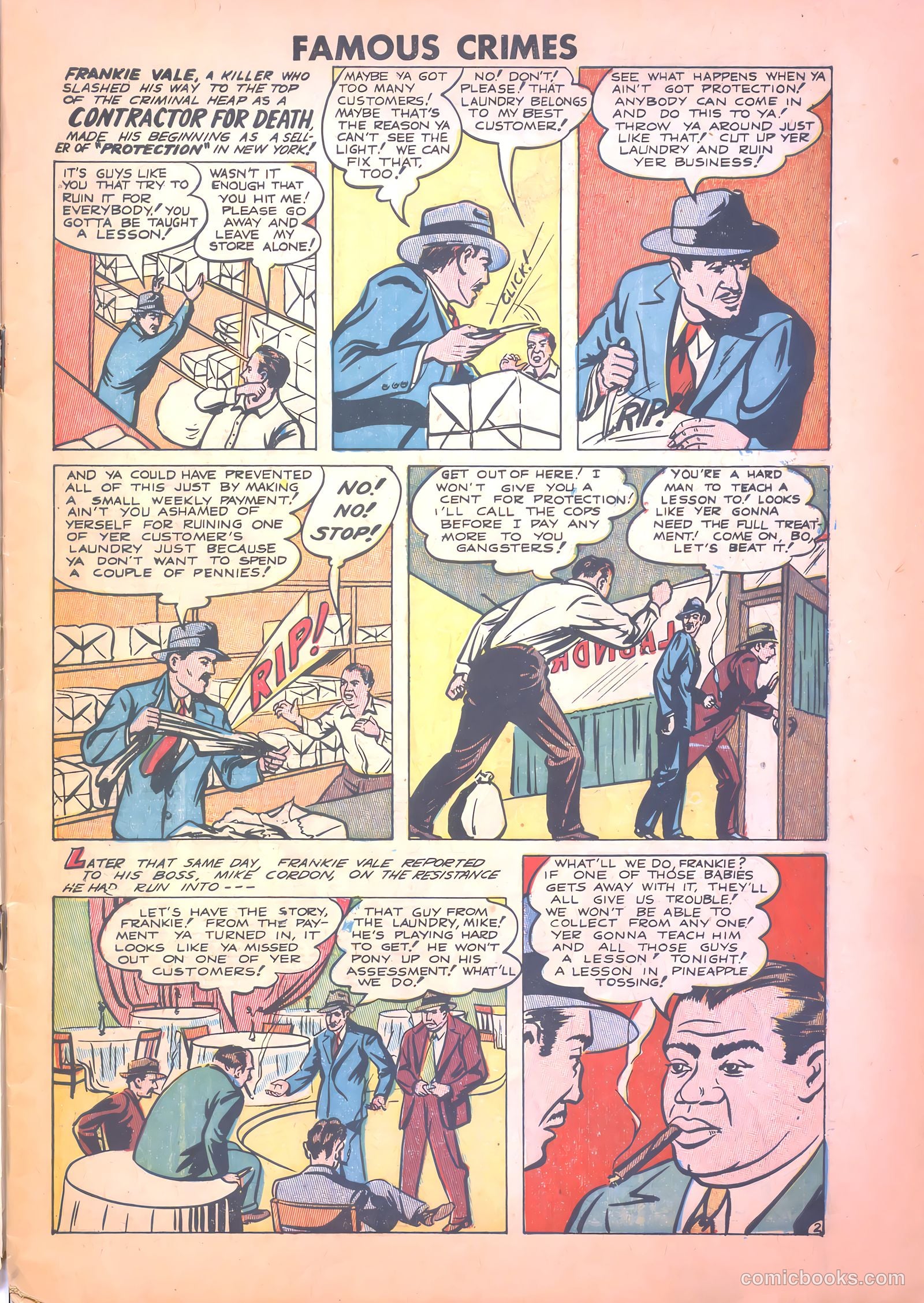 Famous Crimes #18 — page 3 of 36