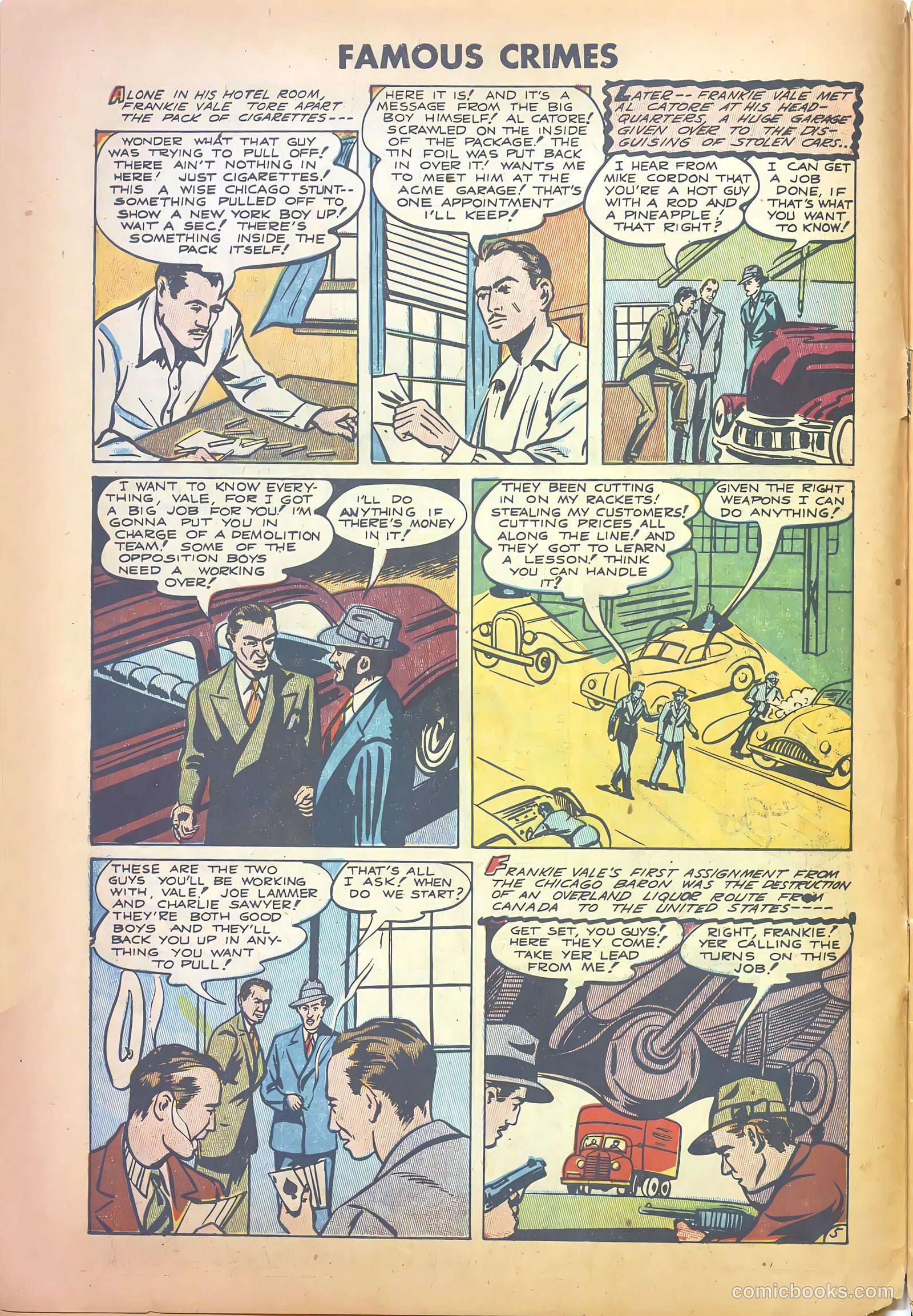 Famous Crimes #18 — page 6 of 36