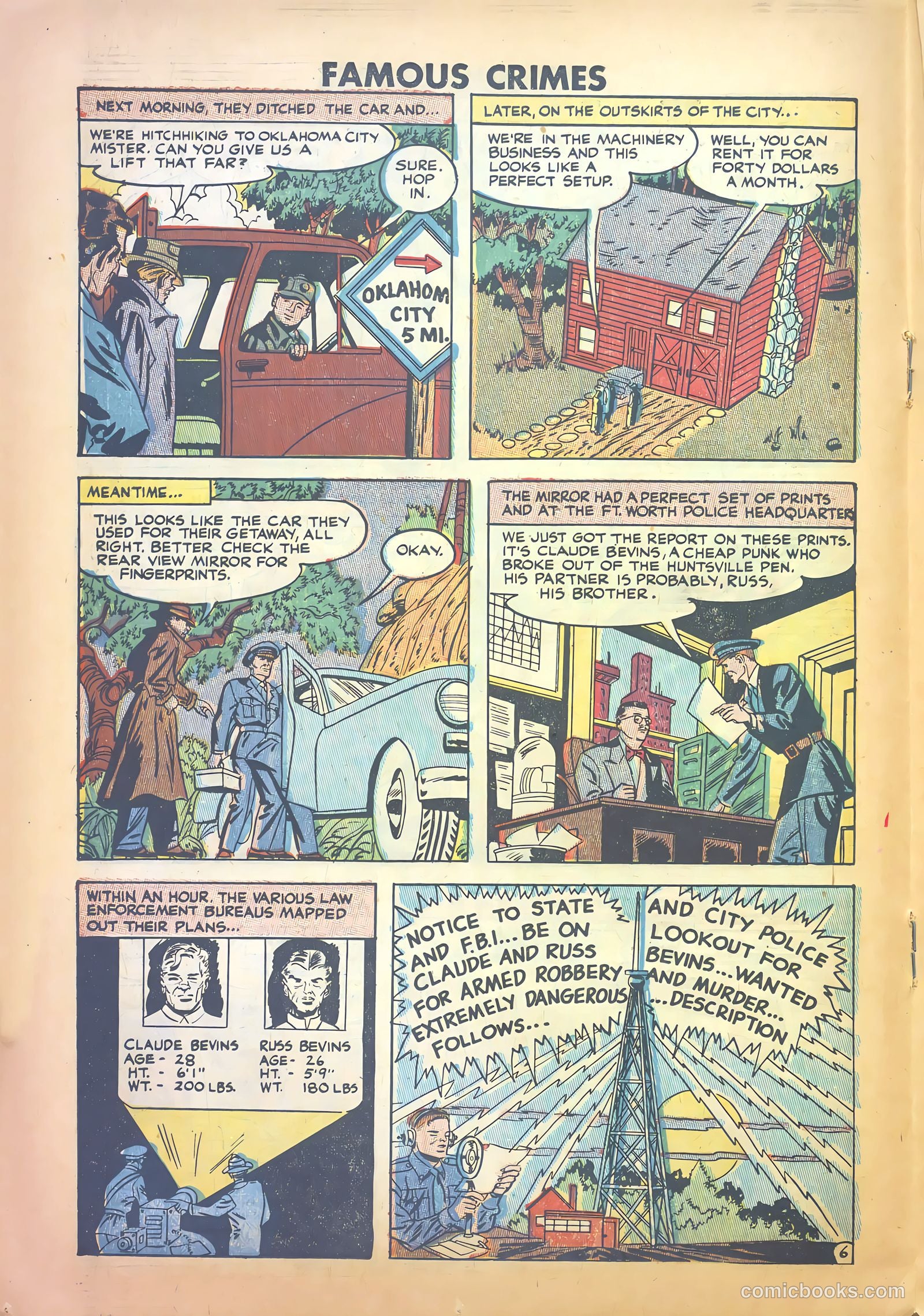 Famous Crimes #18 — page 18 of 36