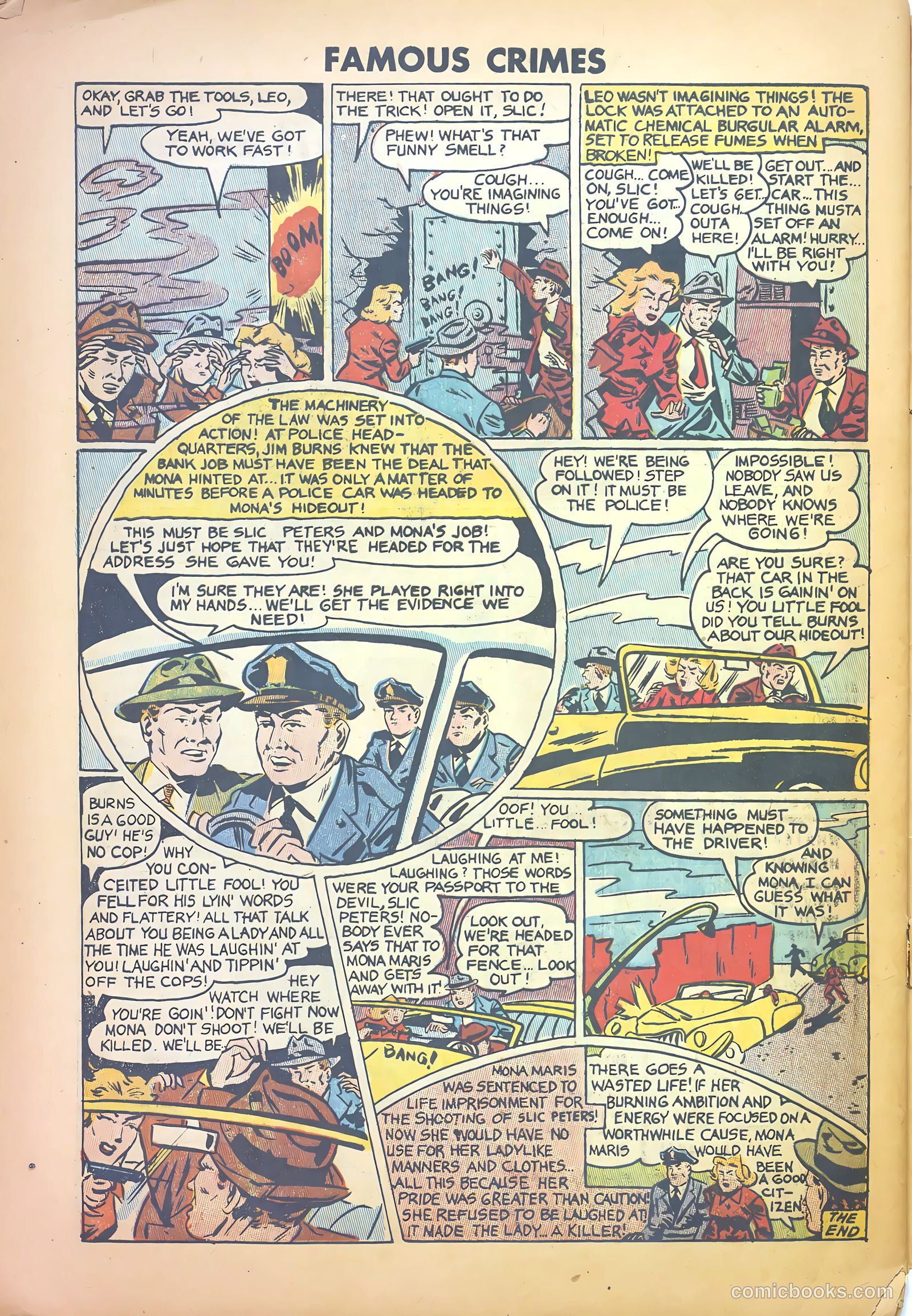 Famous Crimes #18 — page 32 of 36