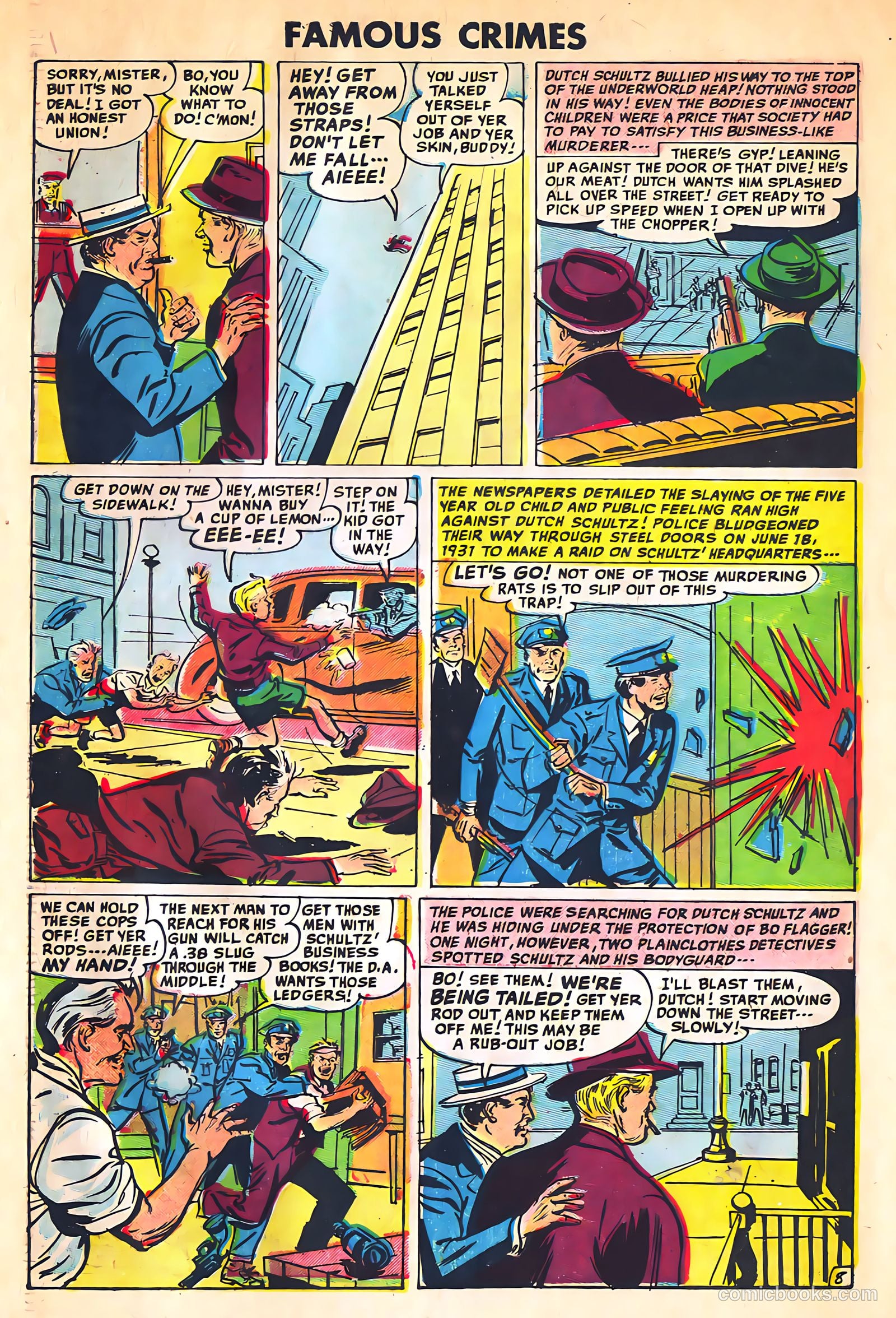 Famous Crimes #19 — page 9 of 36