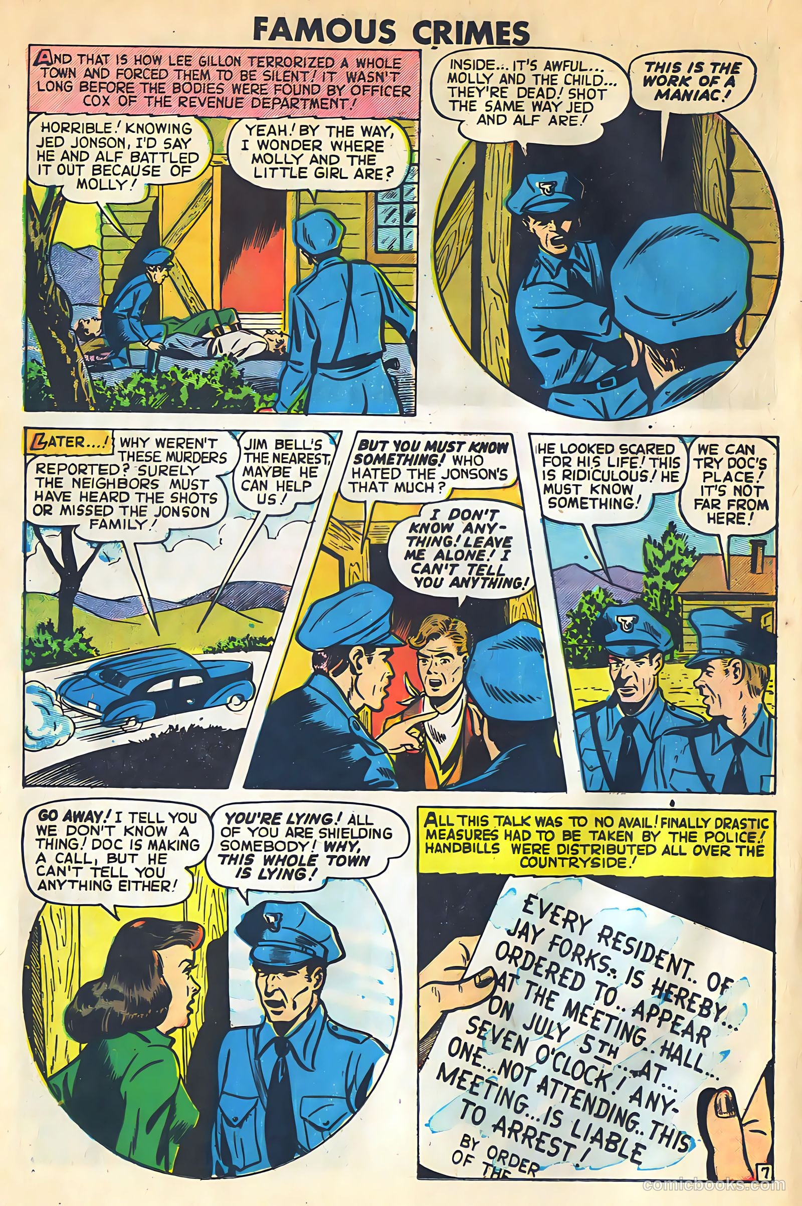 Famous Crimes #19 — page 20 of 36