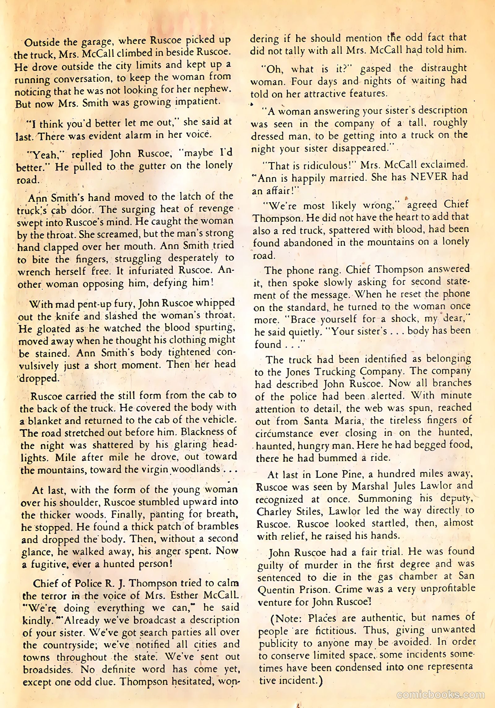 Famous Crimes #19 — page 23 of 36
