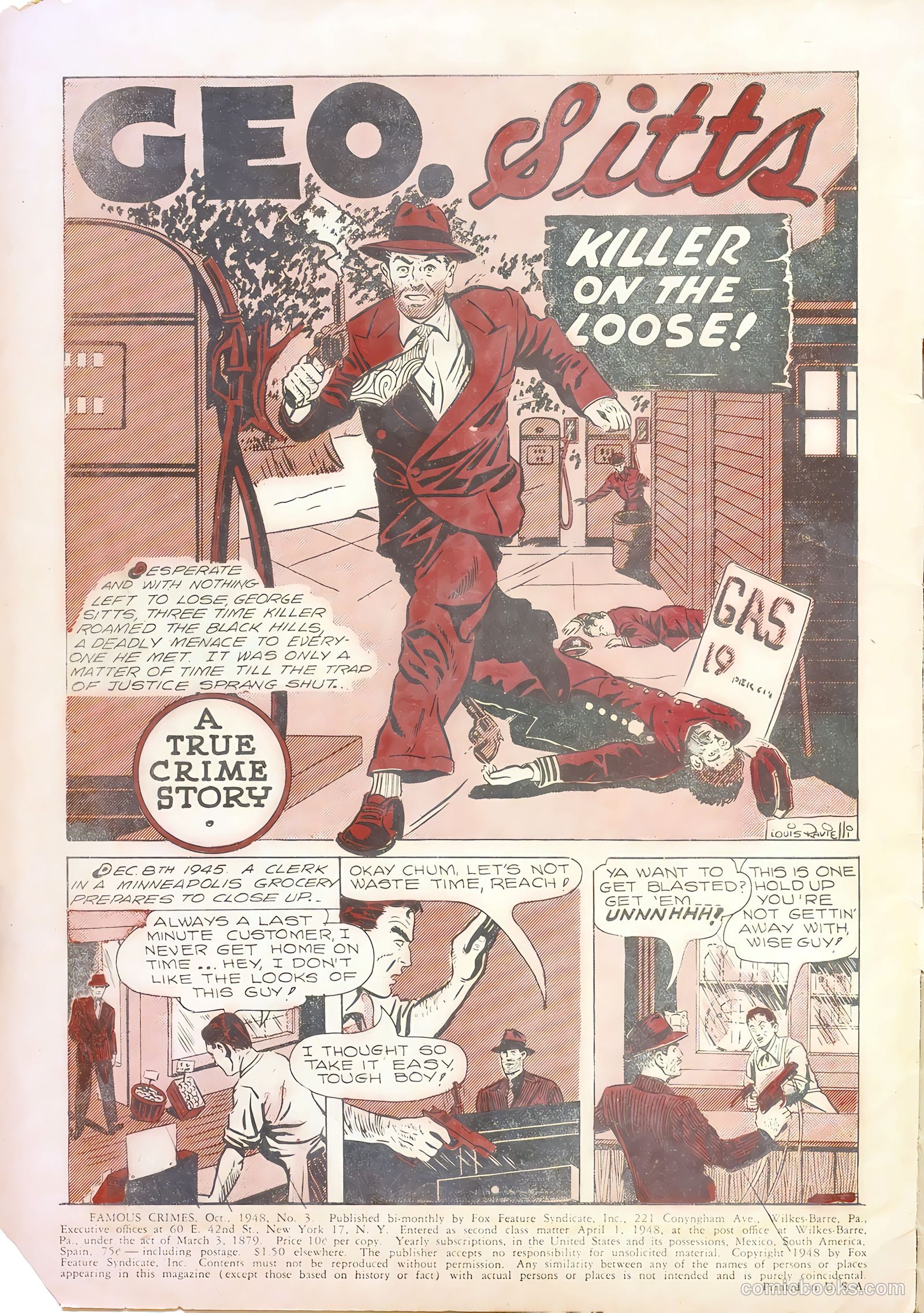 Famous Crimes #3 — page 2 of 37