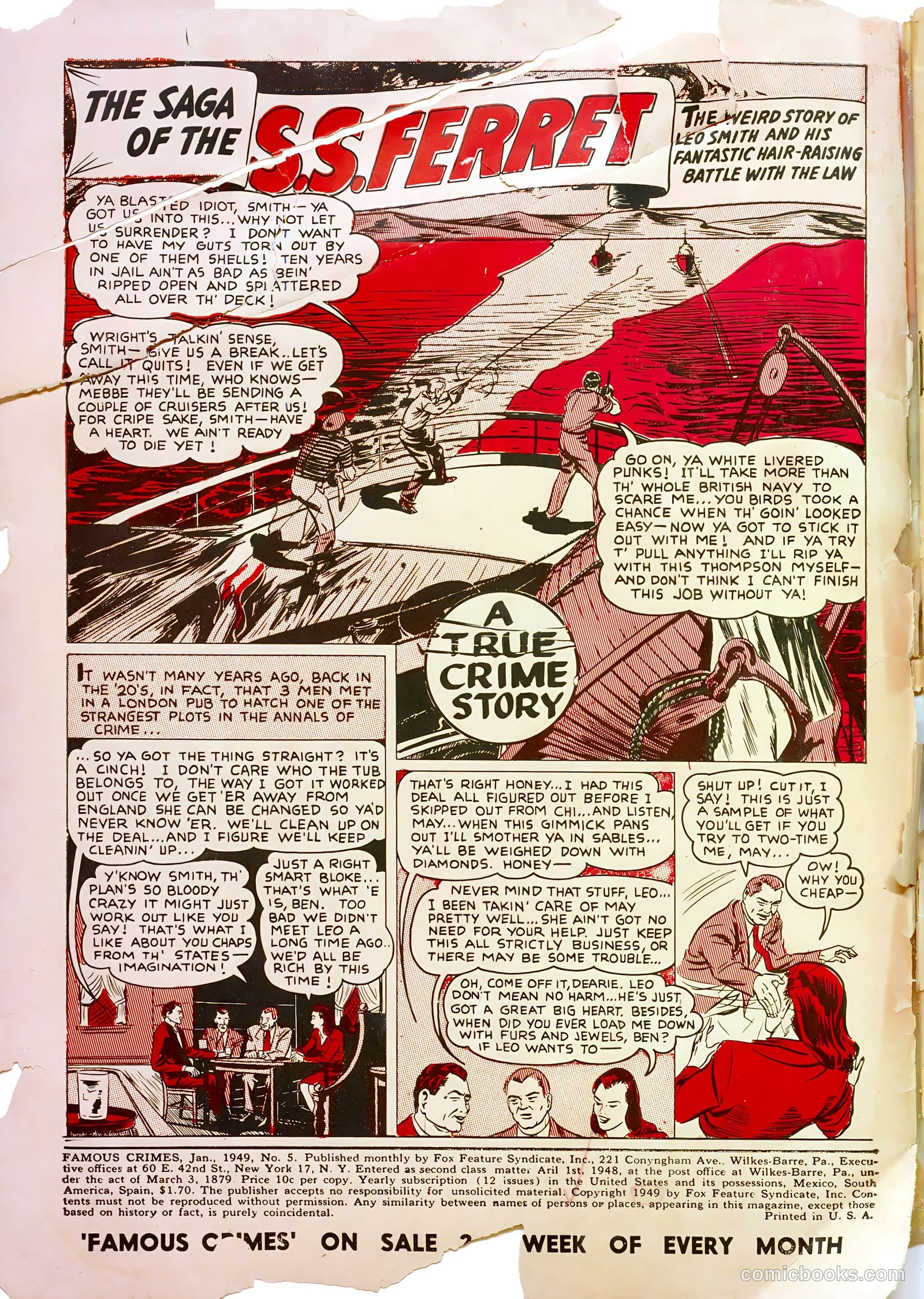 Famous Crimes #5 — page 2 of 36