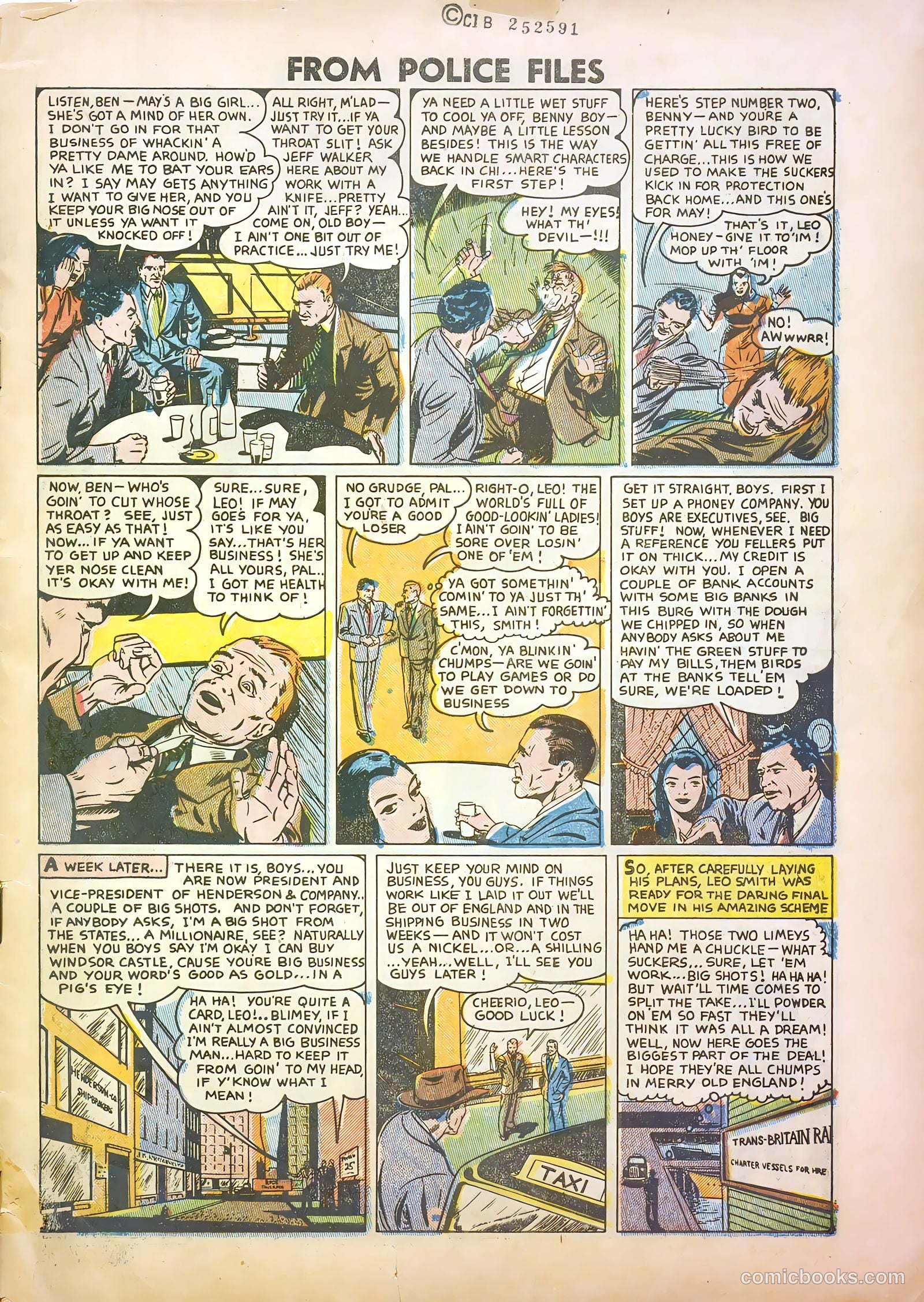 Famous Crimes #5 — page 3 of 36