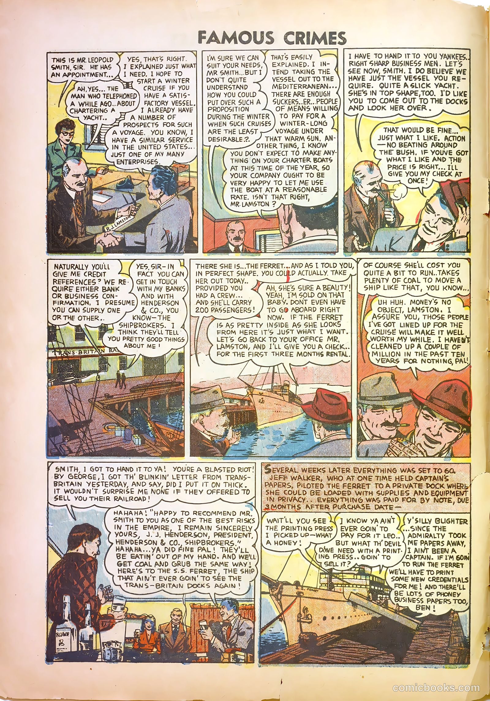 Famous Crimes #5 — page 4 of 36