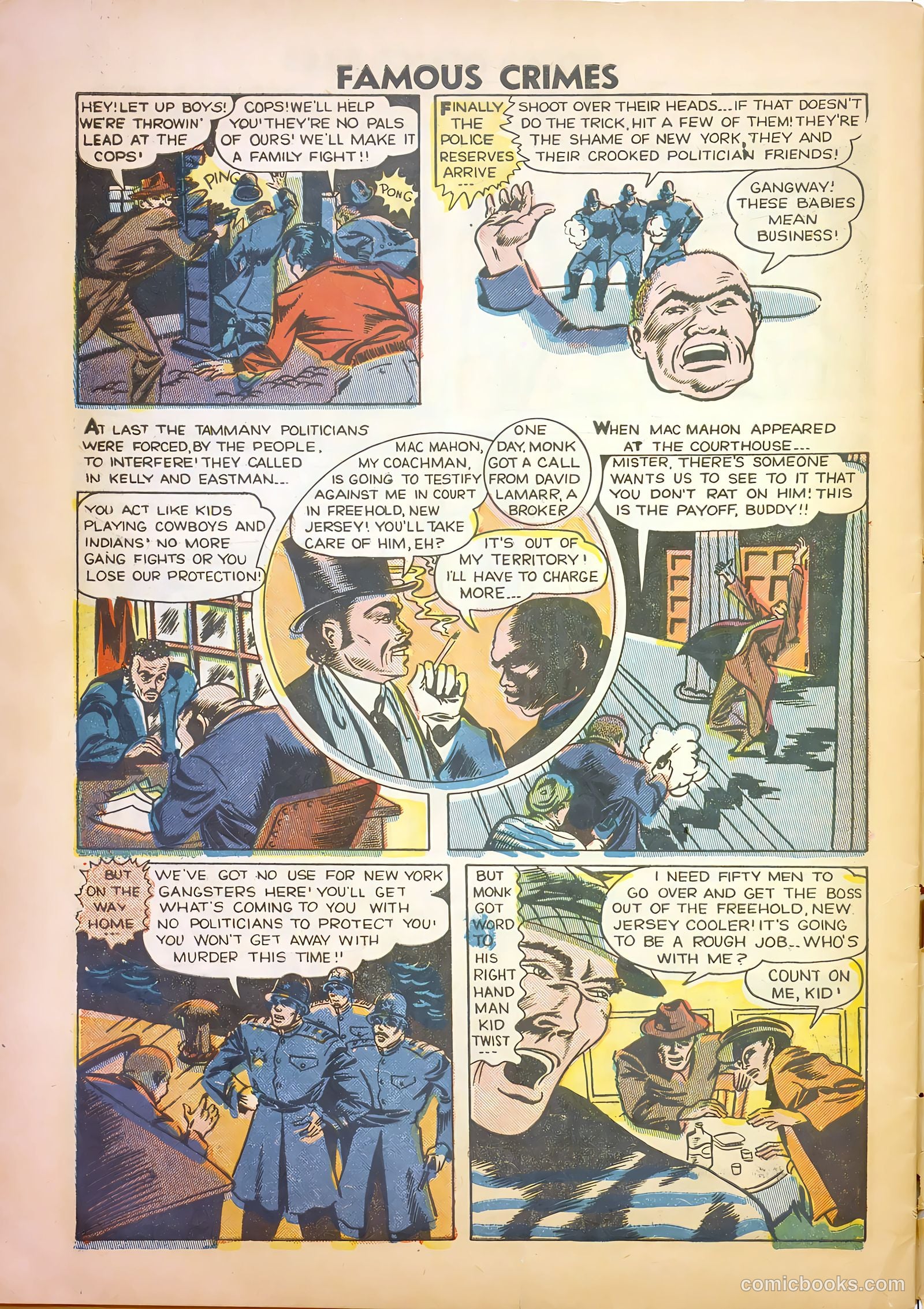 Famous Crimes #5 — page 32 of 36