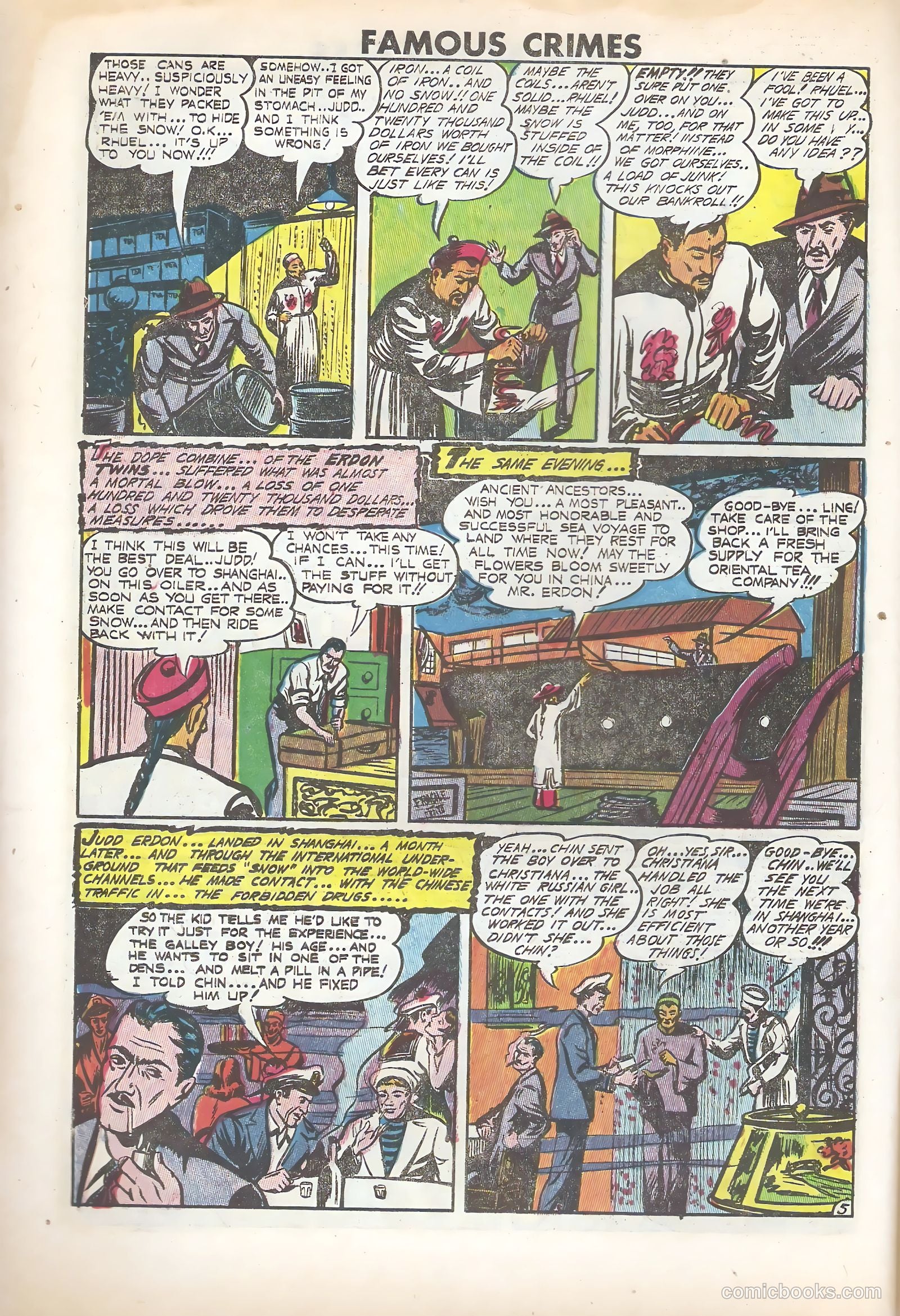 Famous Crimes #51 — page 6 of 36