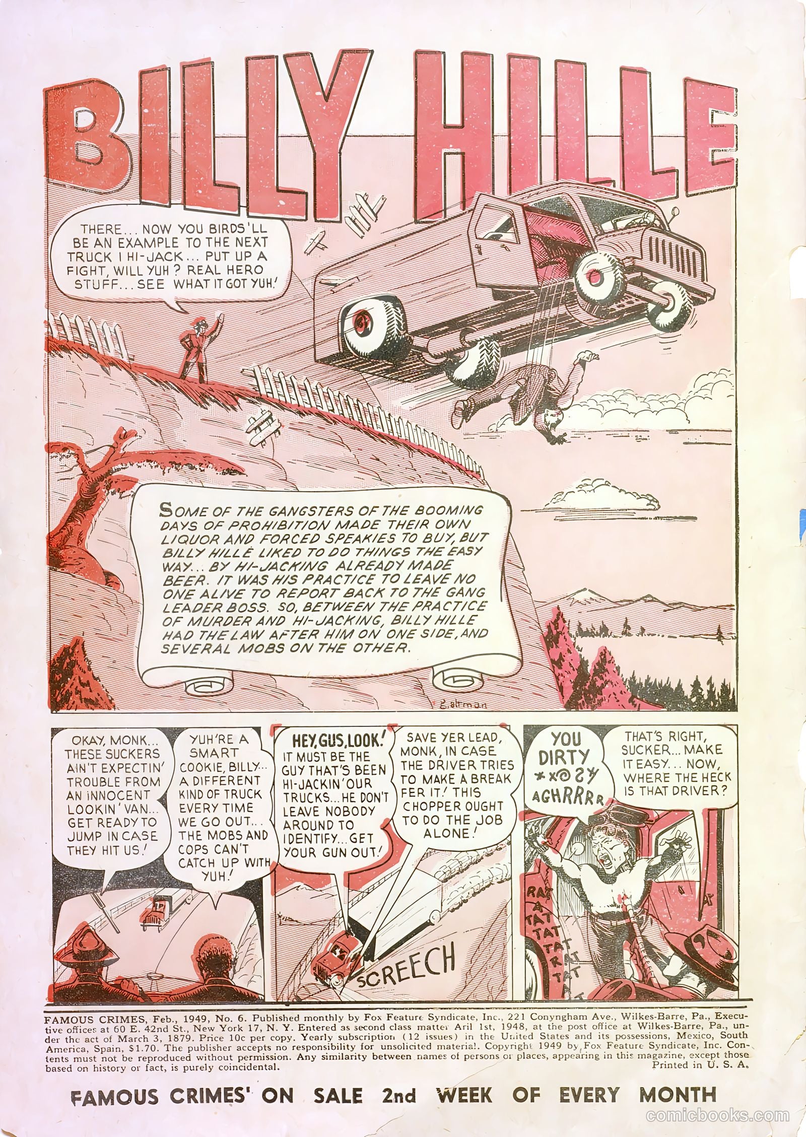 Famous Crimes #6 — page 2 of 36
