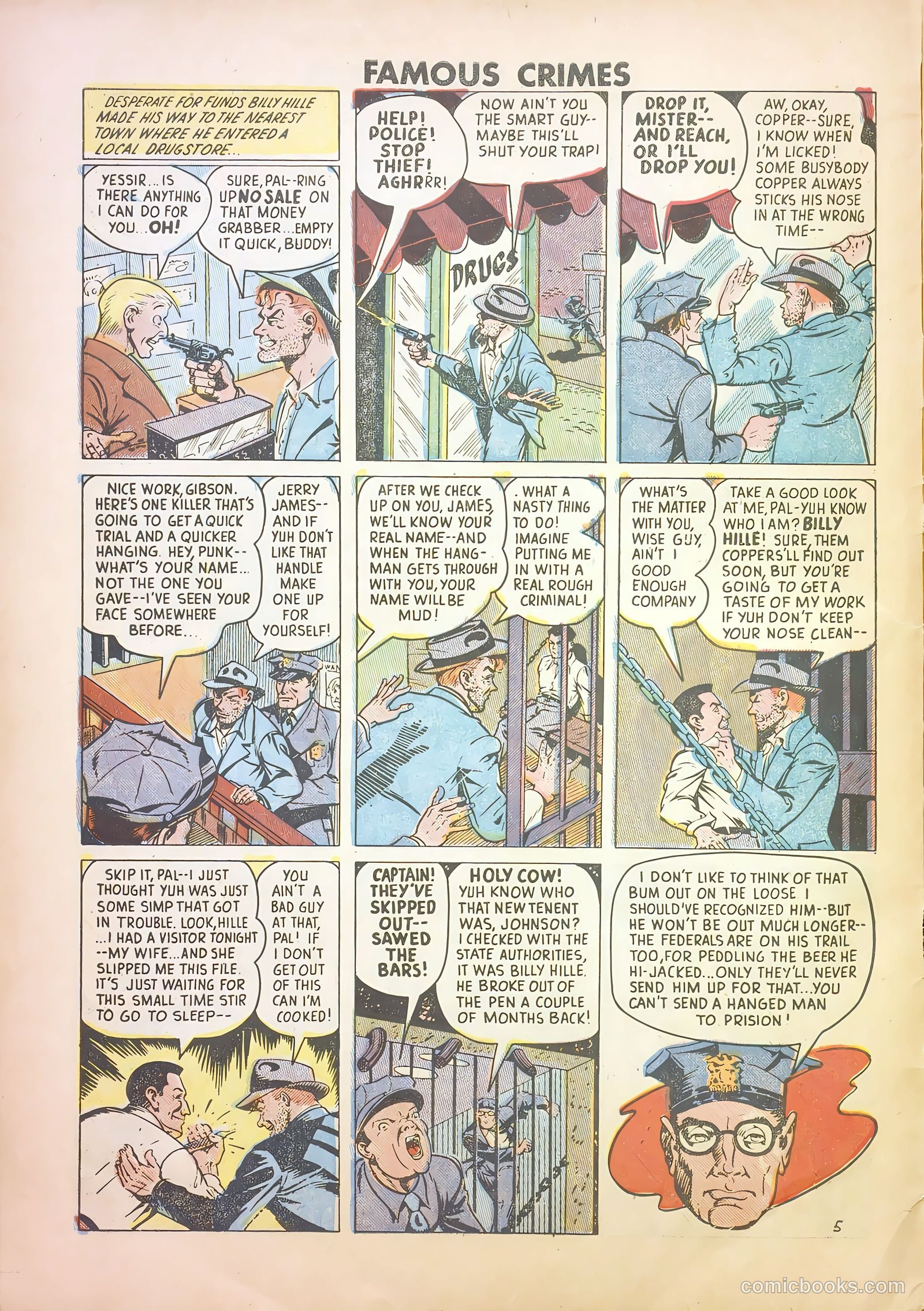 Famous Crimes #6 — page 6 of 36