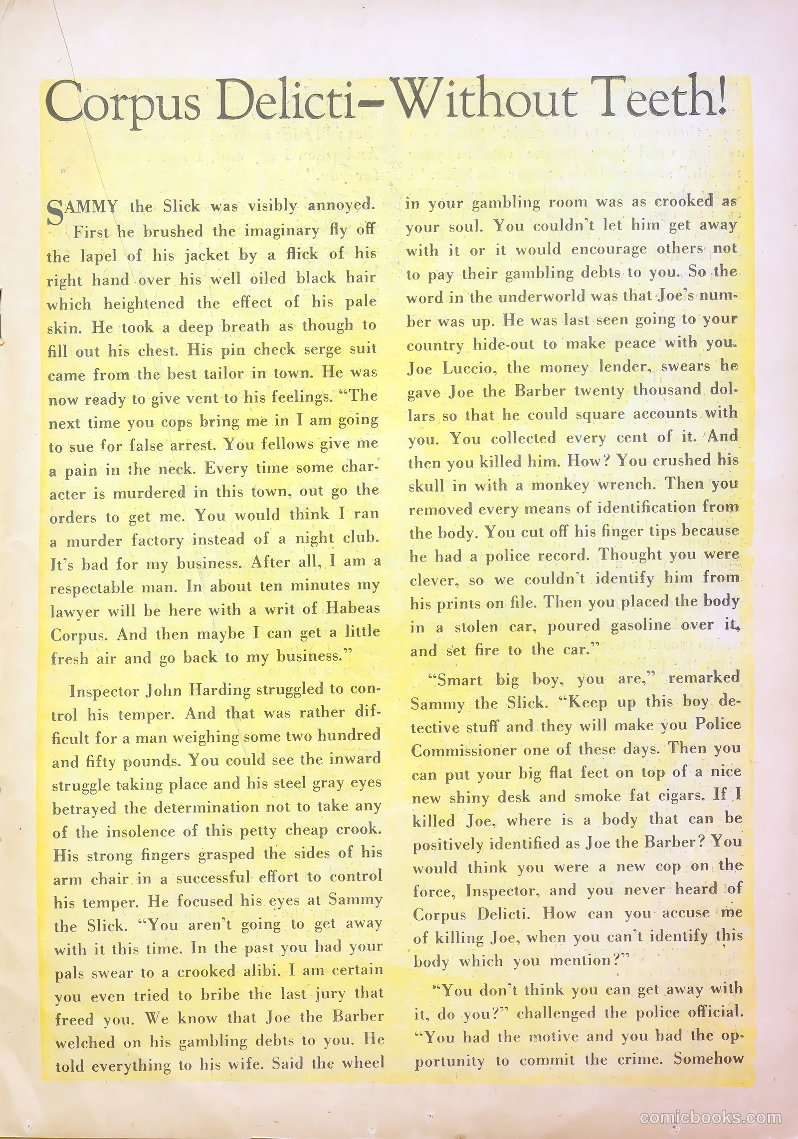Famous Crimes #6 — page 19 of 36