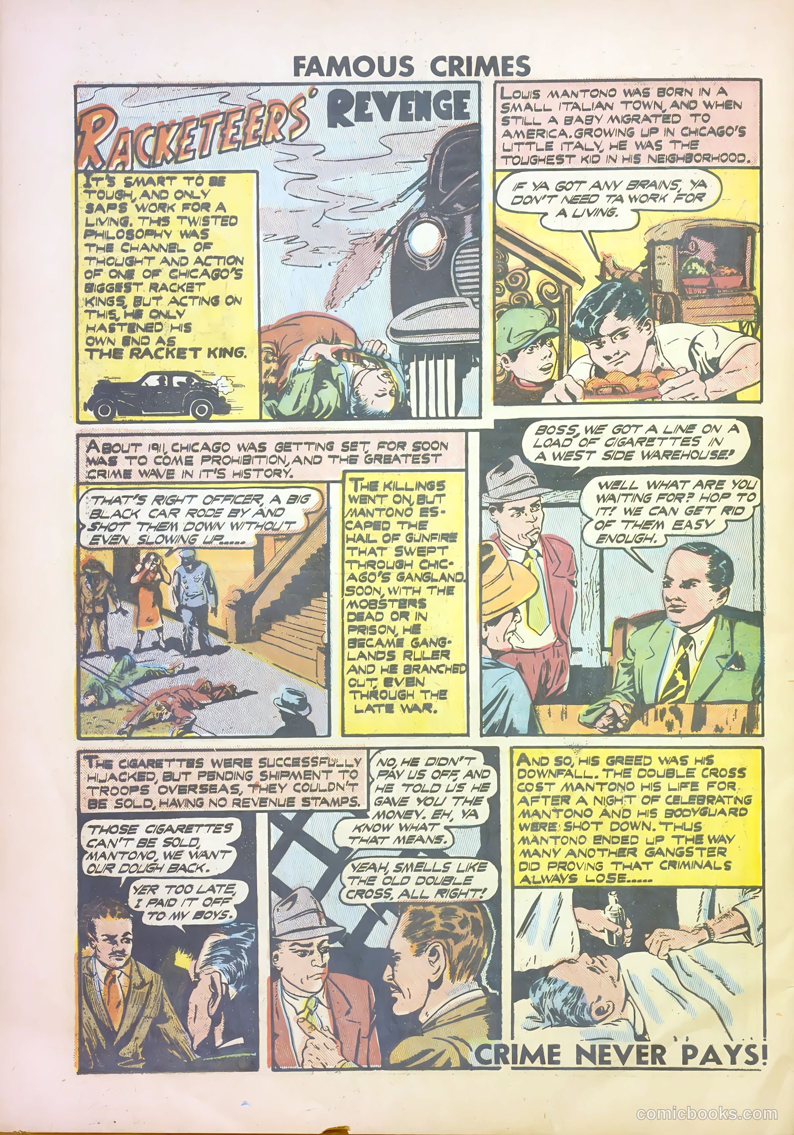 Famous Crimes #6 — page 32 of 36