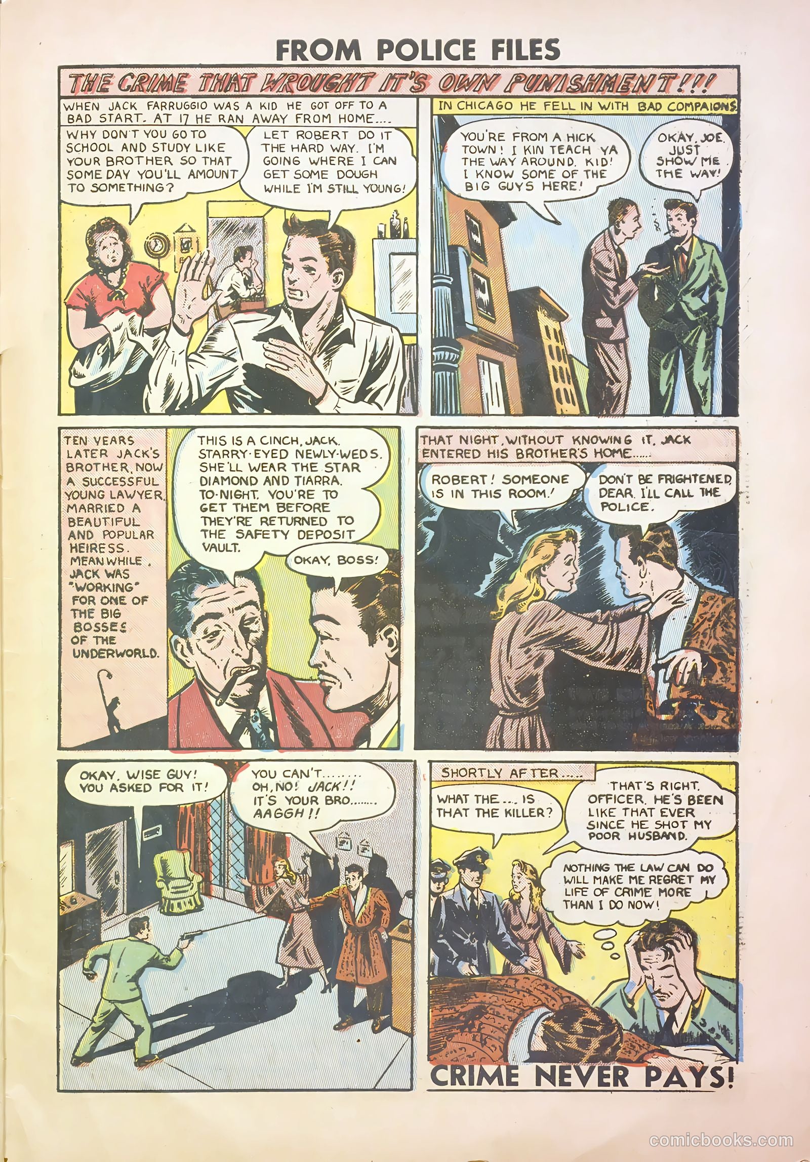 Famous Crimes #6 — page 33 of 36
