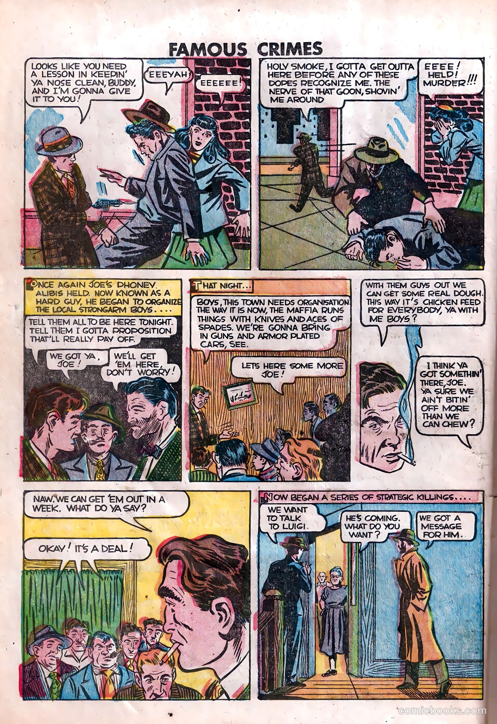 Famous Crimes #7 — page 16 of 36