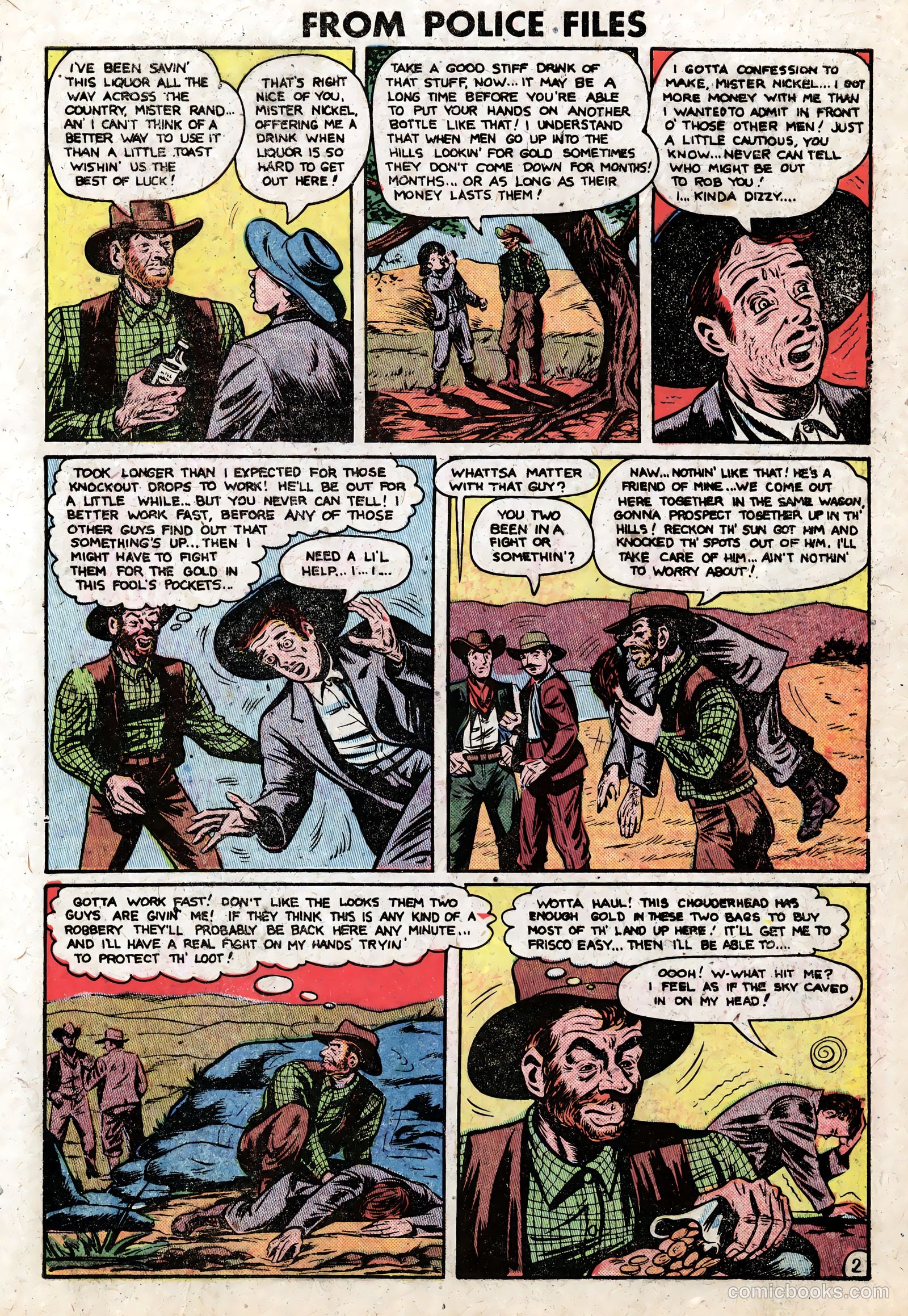 Famous Crimes #8 — page 1 of 36