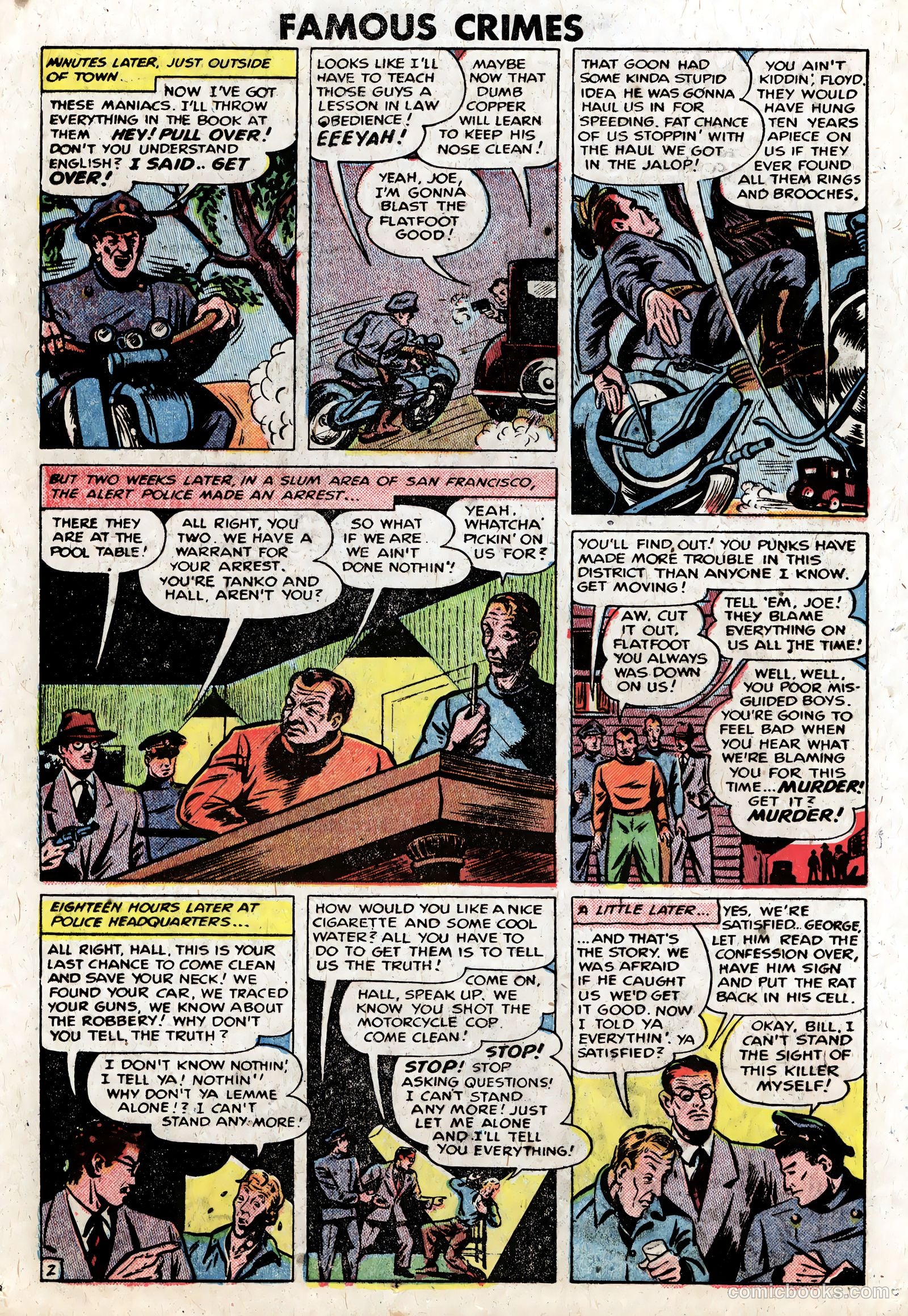 Famous Crimes #8 — page 22 of 36
