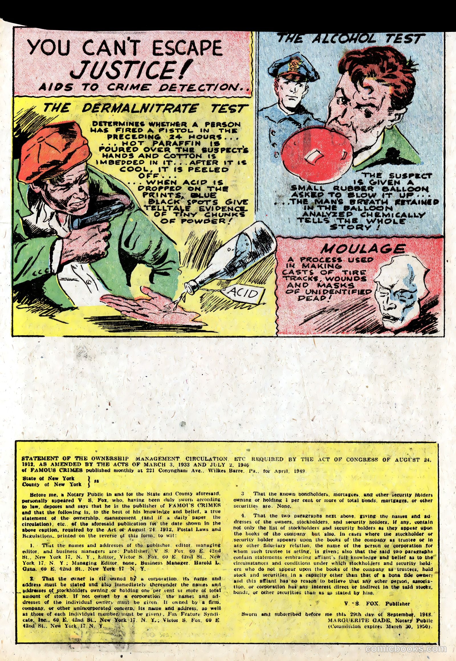 Famous Crimes #8 — page 31 of 36