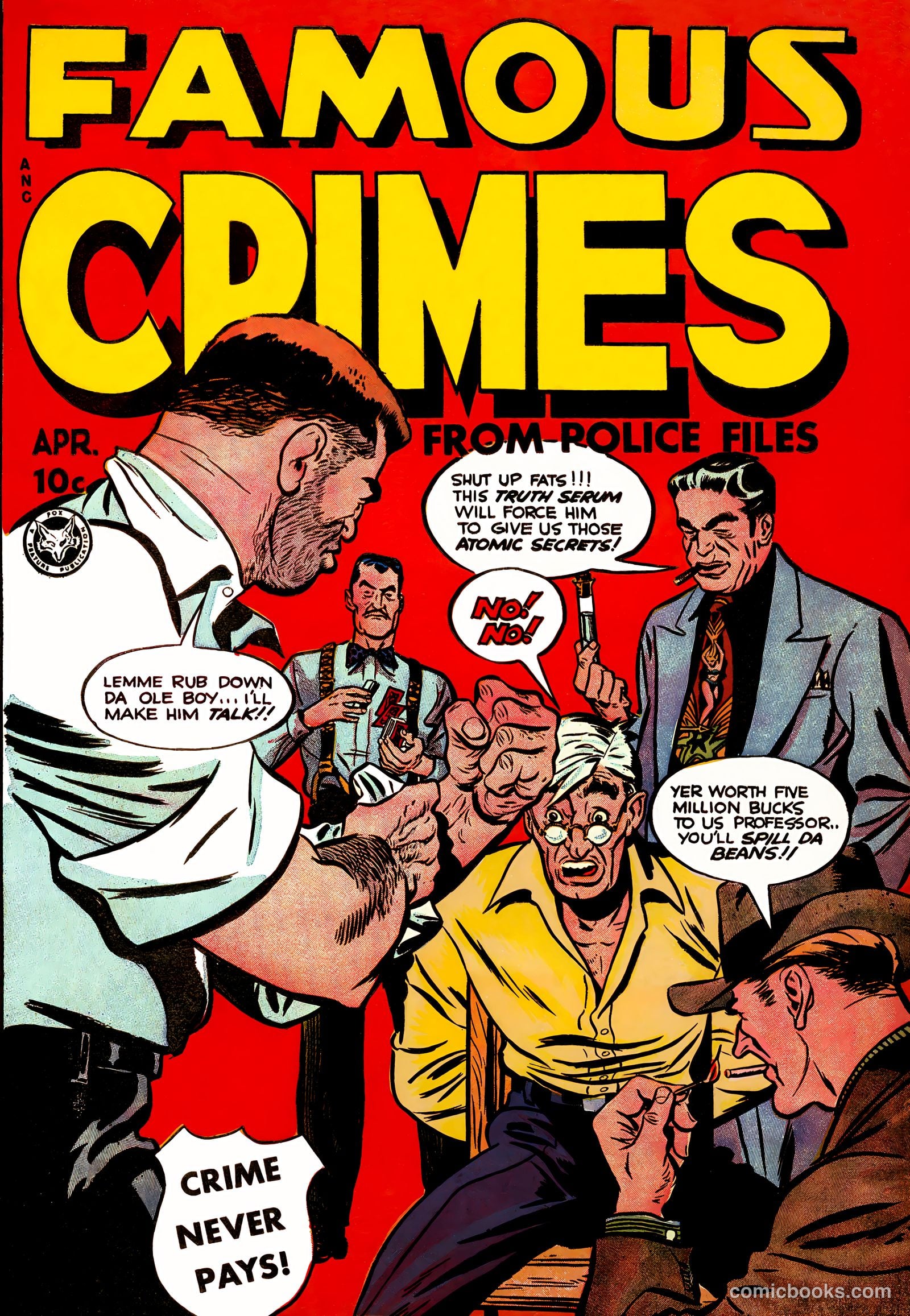 Famous Crimes #8 — page 33 of 36