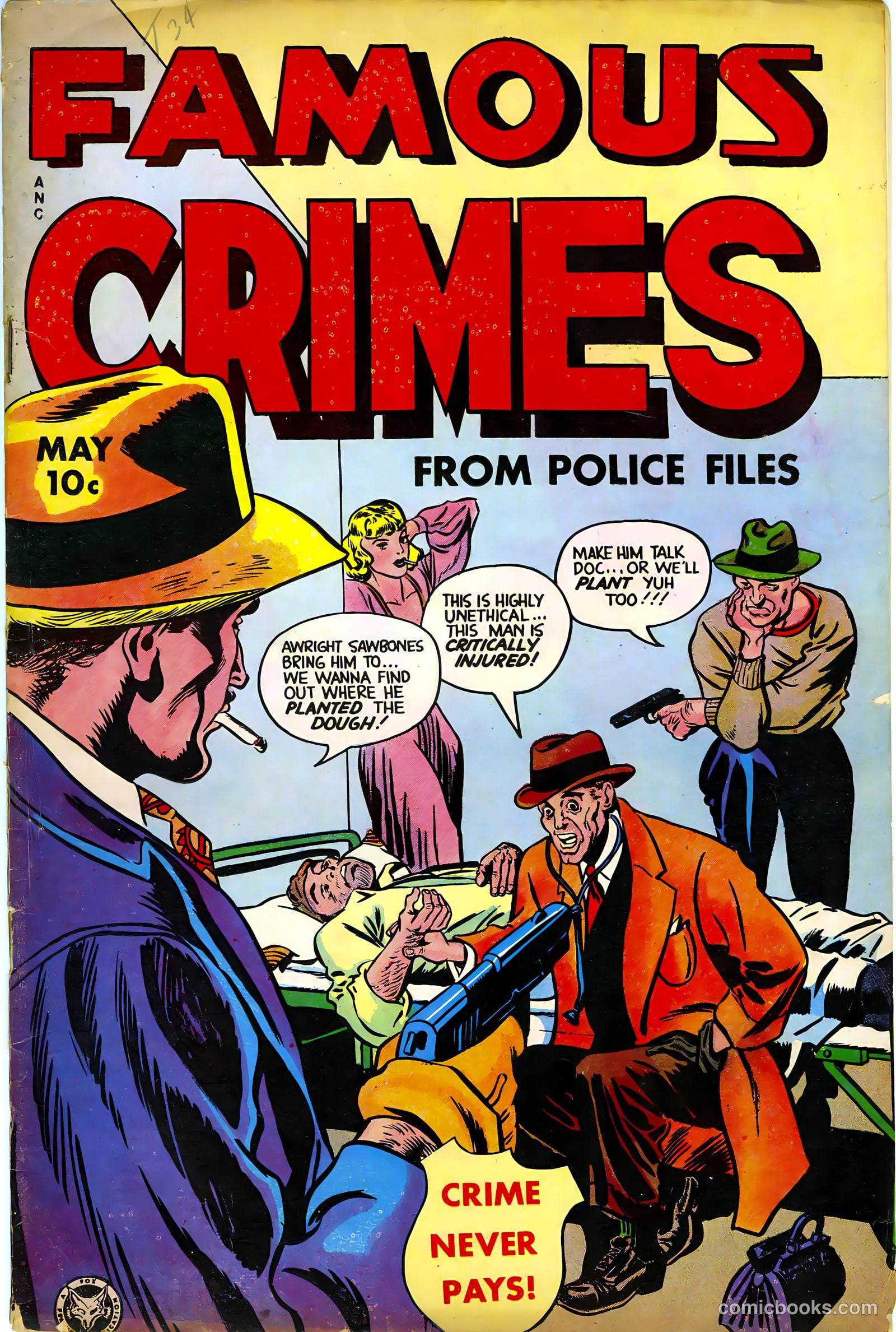 Famous Crimes #9 — page 1 of 37
