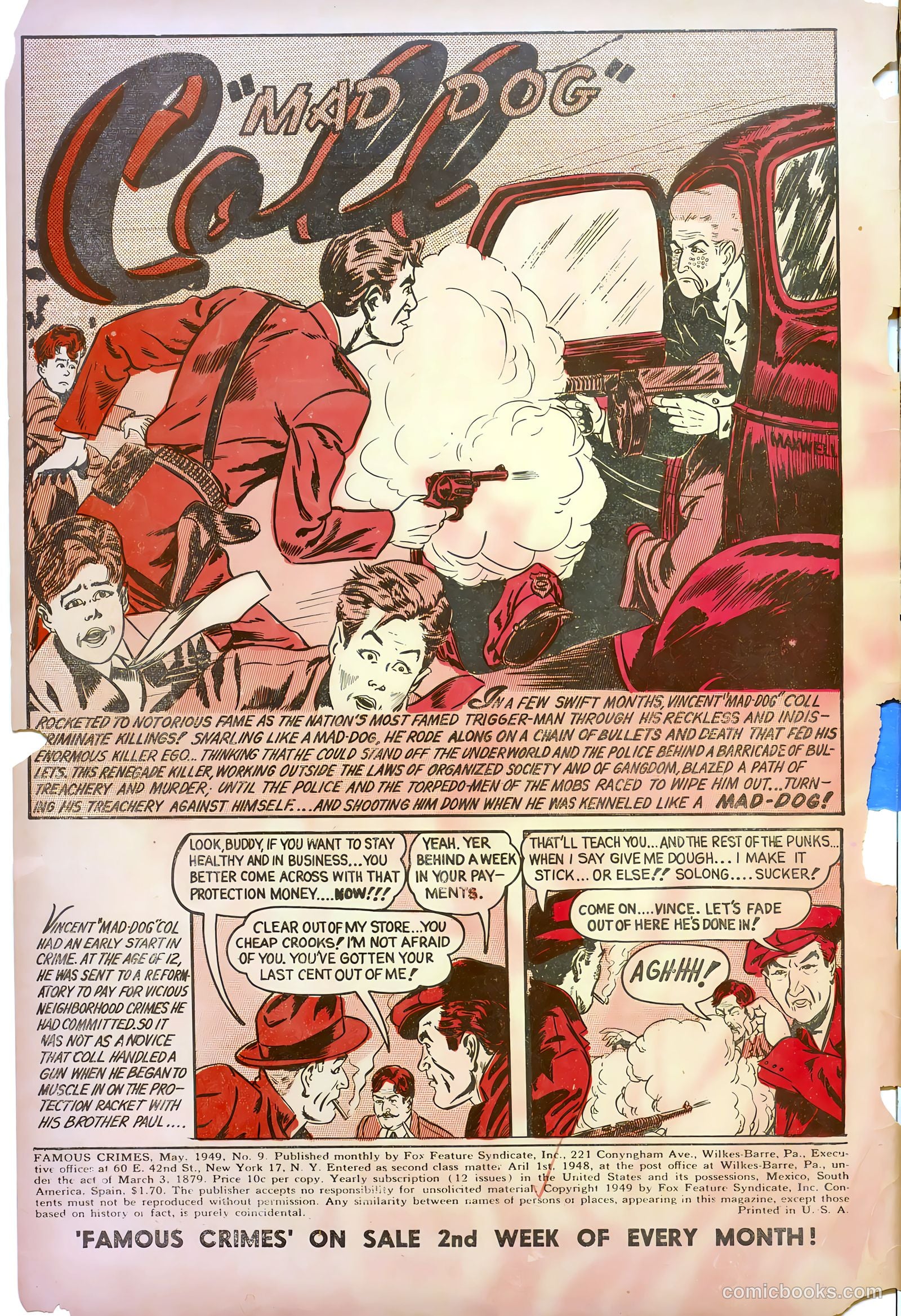 Famous Crimes #9 — page 2 of 37