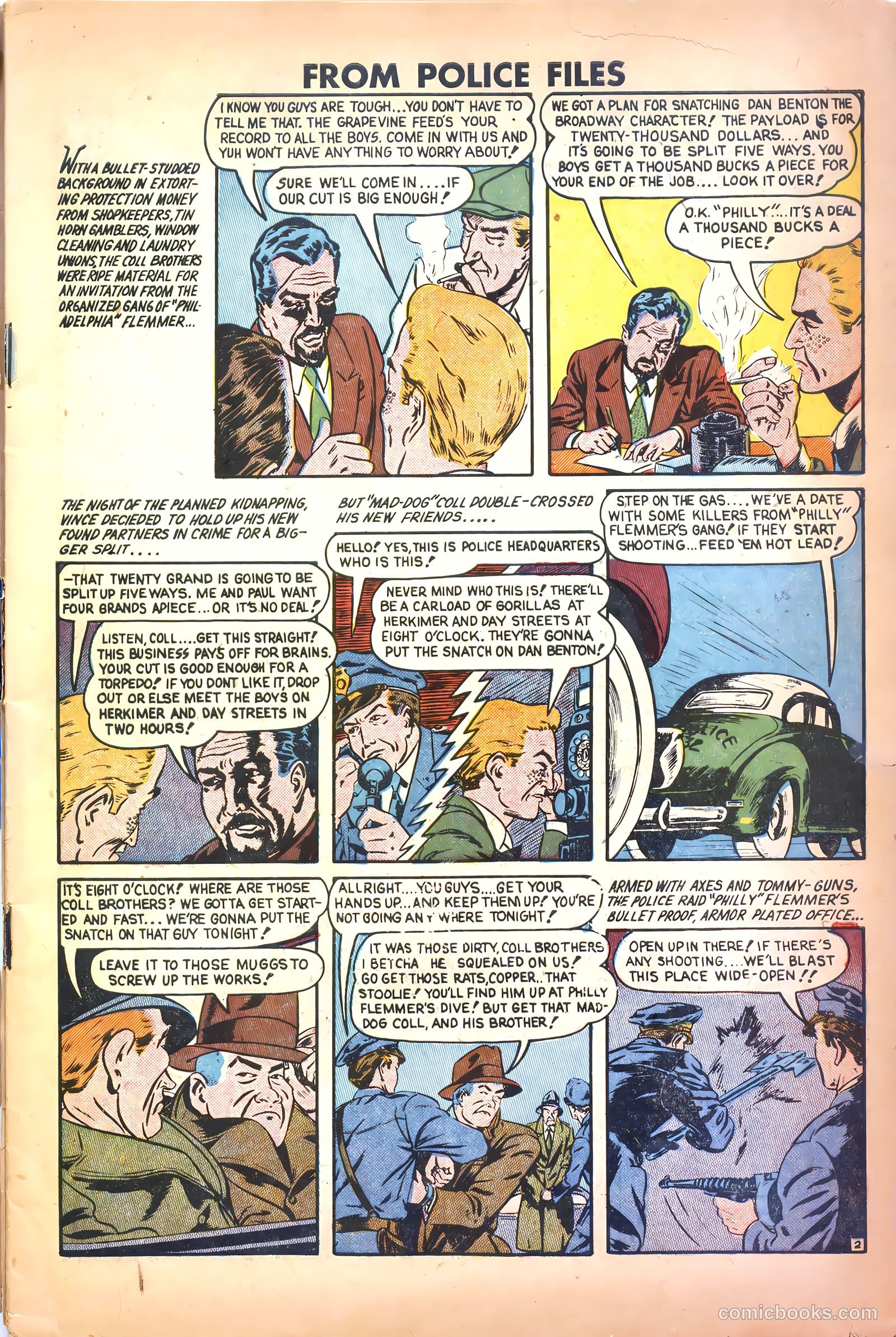 Famous Crimes #9 — page 3 of 37