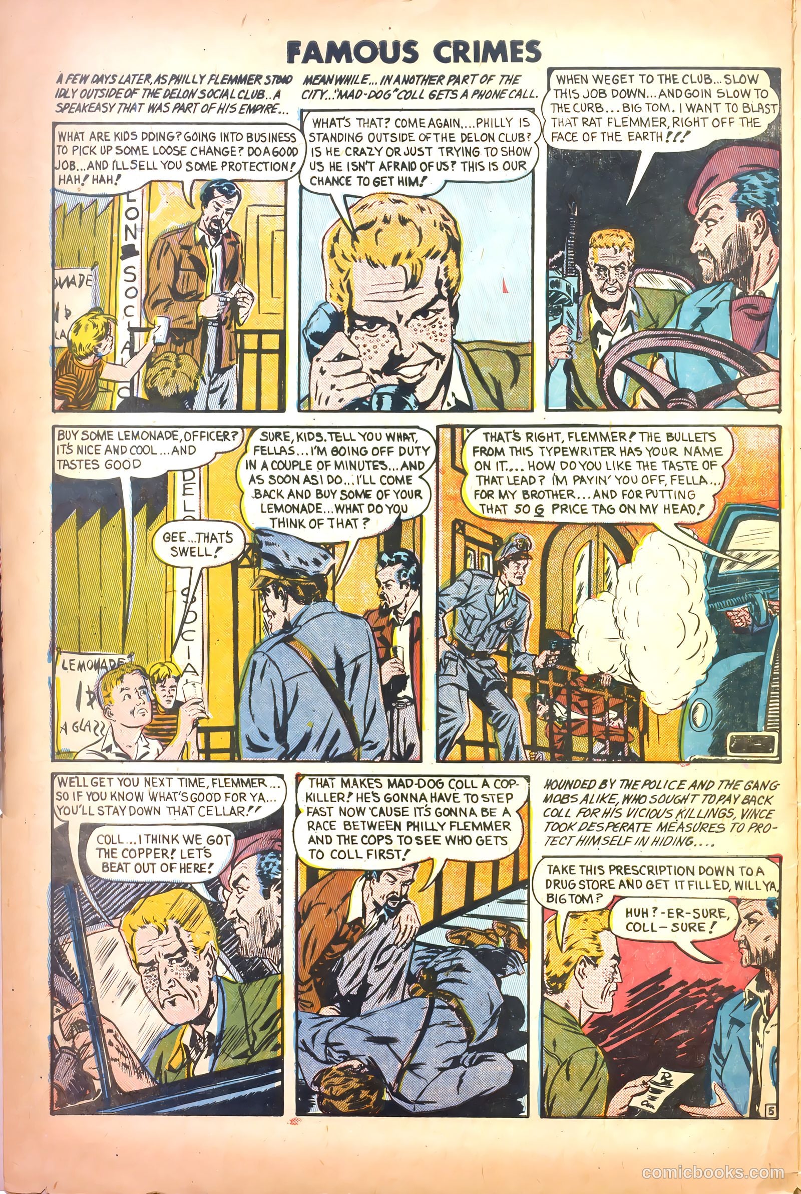 Famous Crimes #9 — page 6 of 37