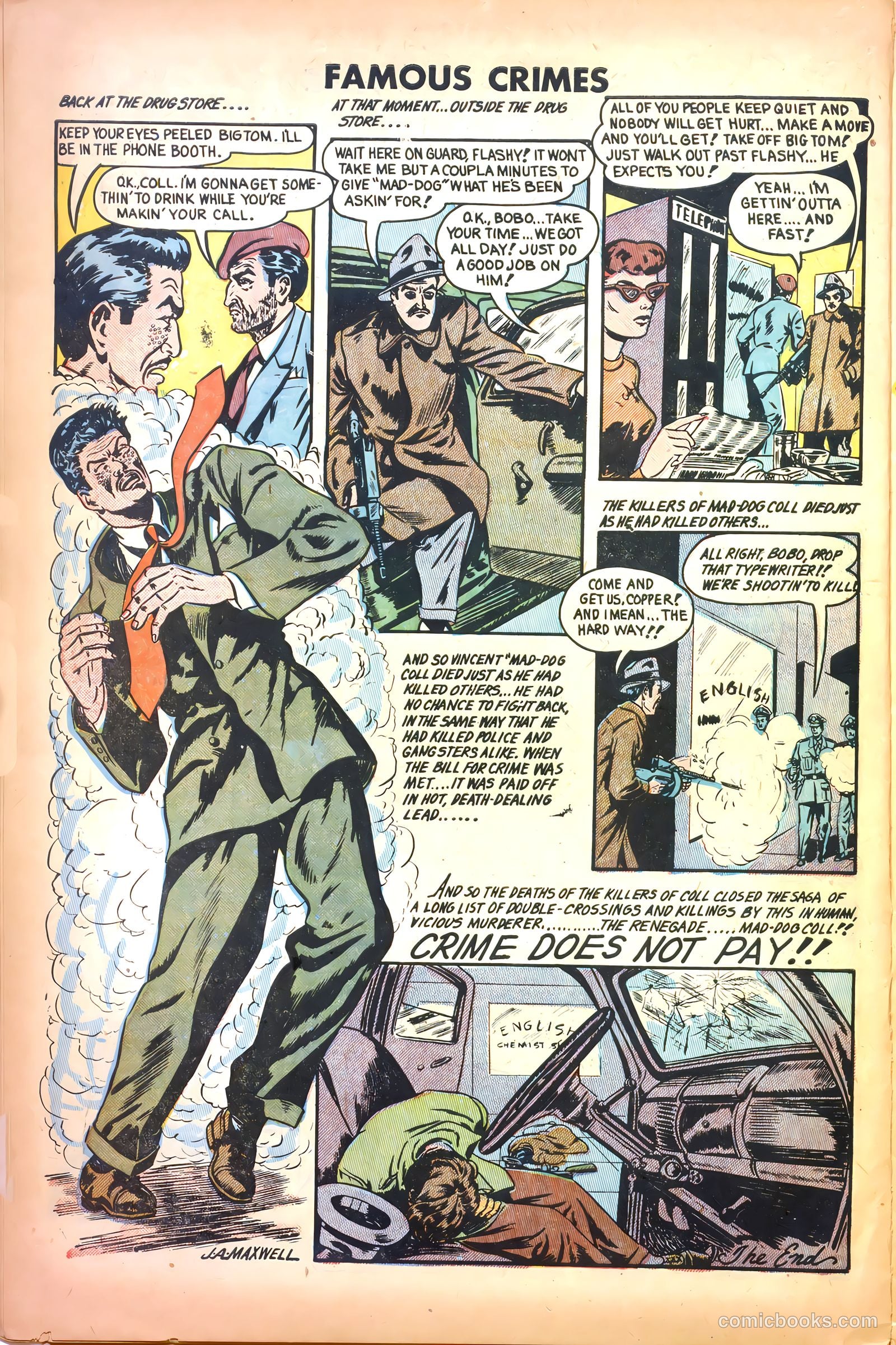 Famous Crimes #9 — page 10 of 37