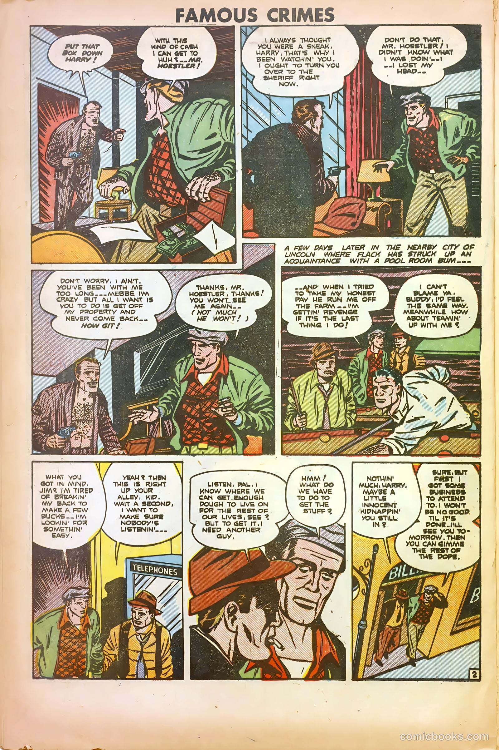 Famous Crimes #9 — page 12 of 37