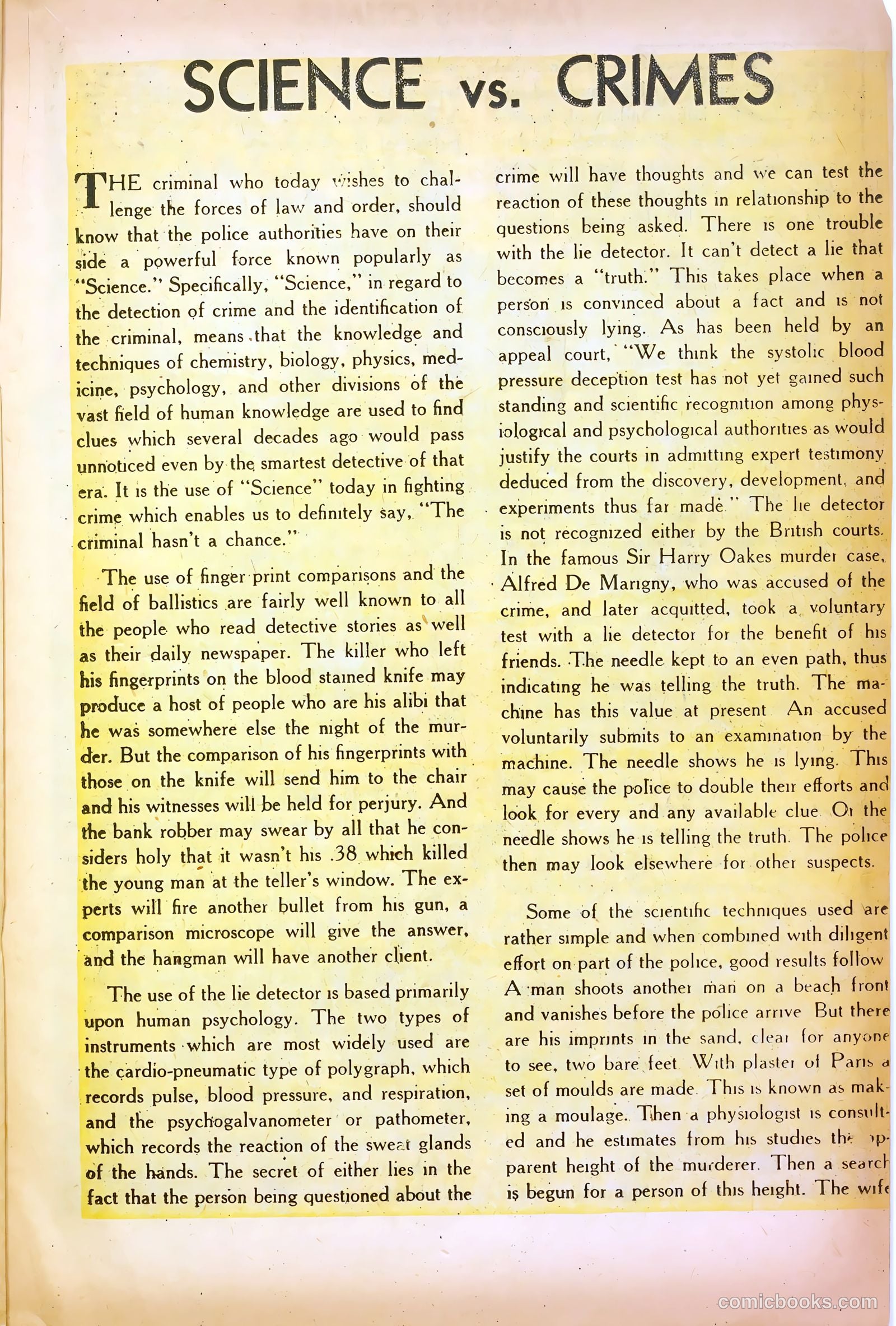 Famous Crimes #9 — page 21 of 37