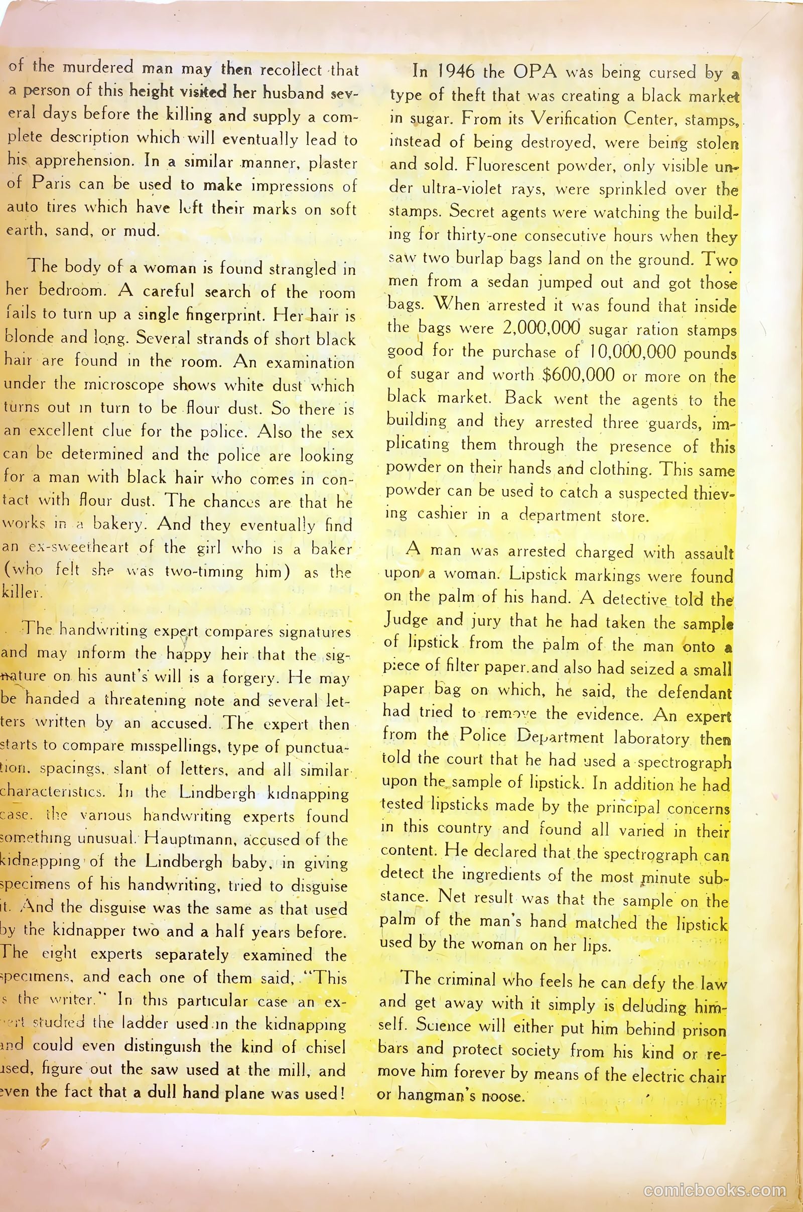 Famous Crimes #9 — page 22 of 37