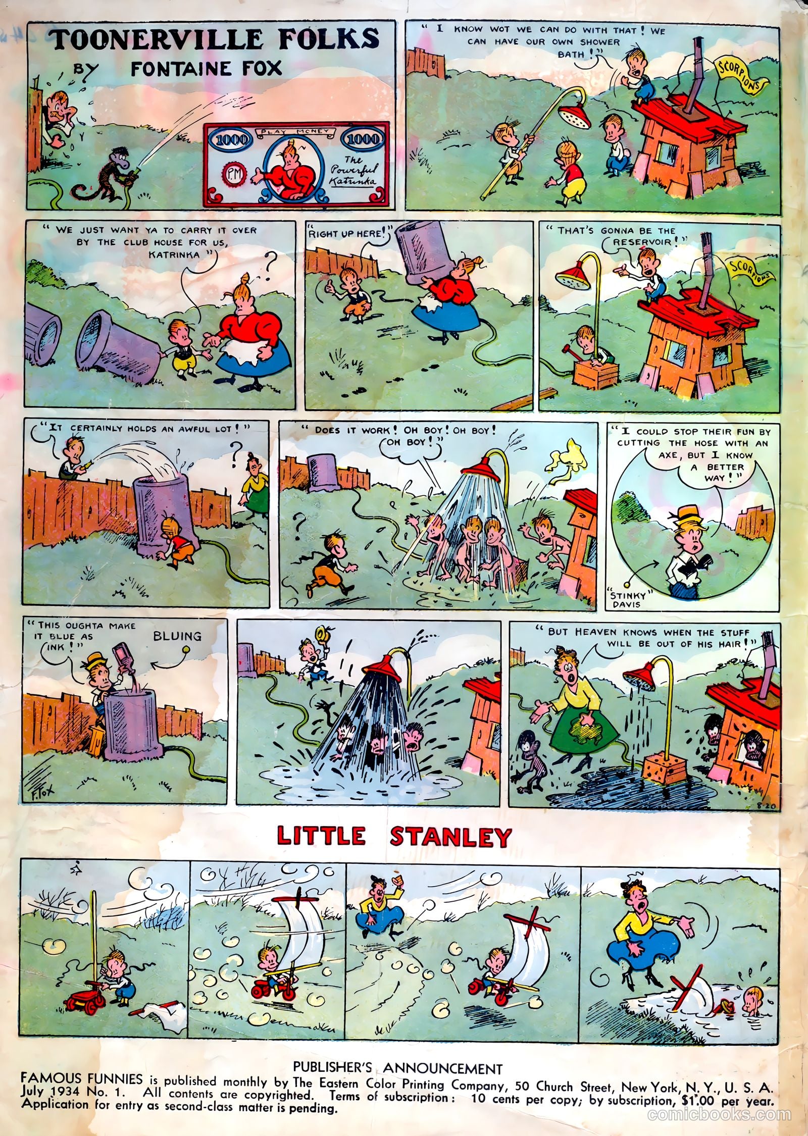 Famous Funnies #1 — page 2 of 68