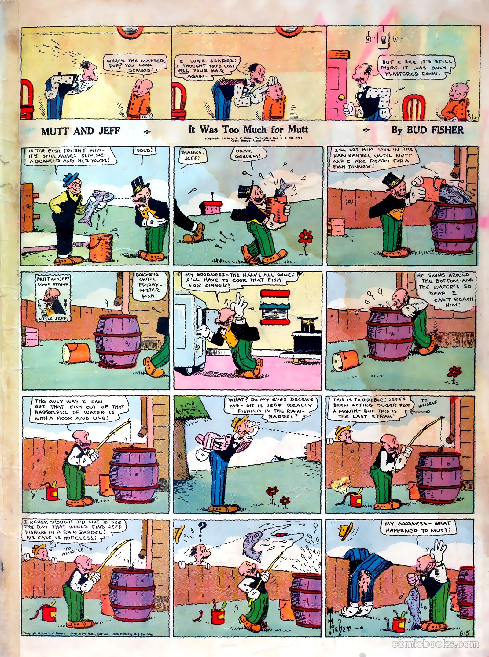 Famous Funnies #1 — page 67 of 68