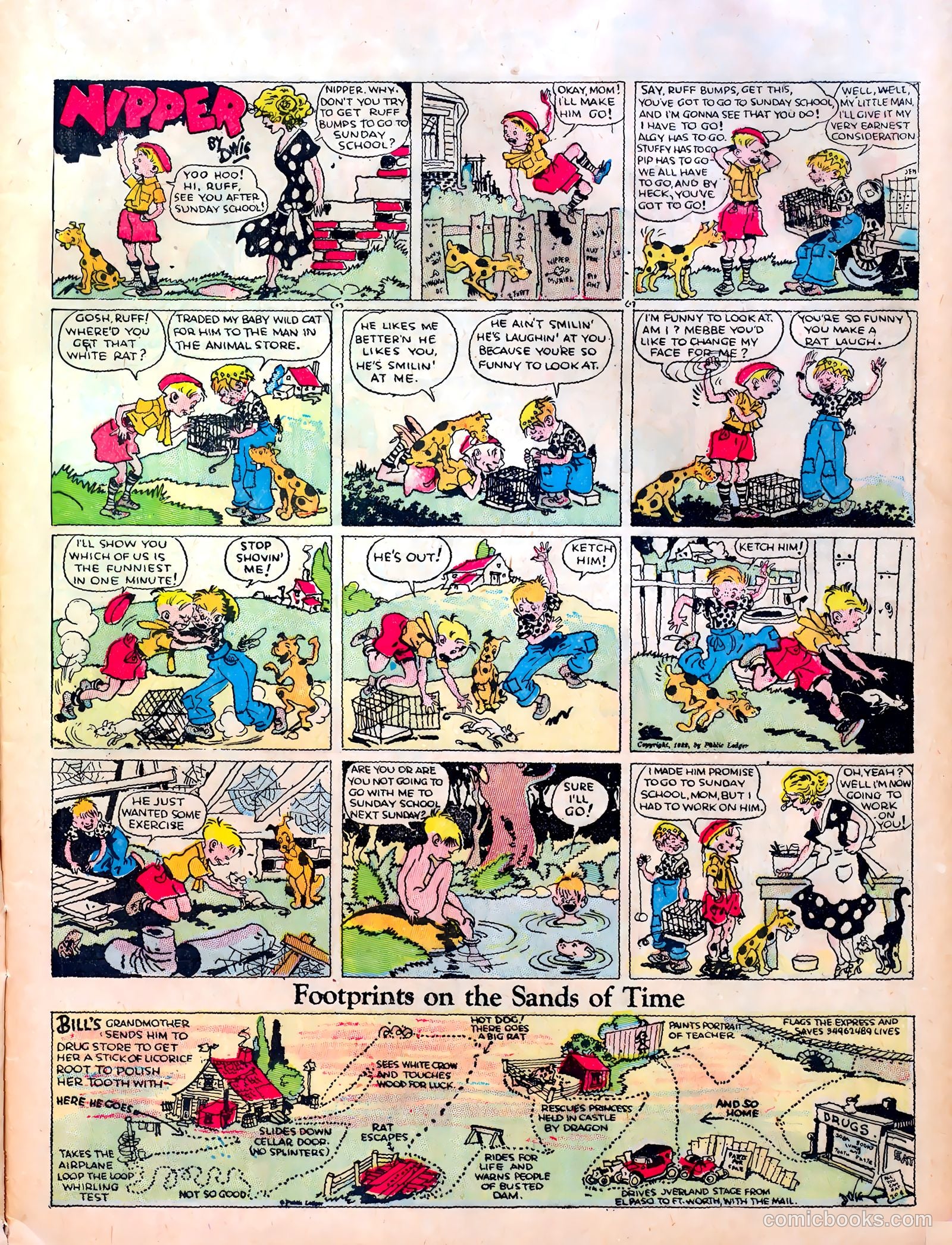 Famous Funnies #10 — page 7 of 64