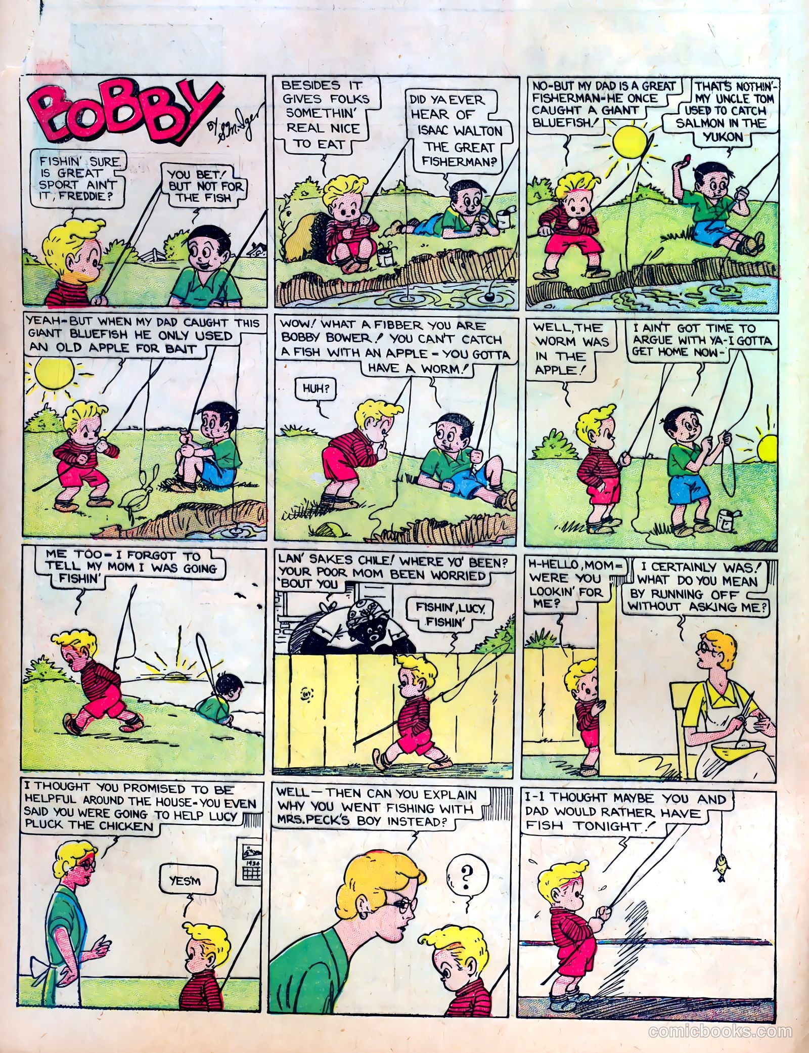 Famous Funnies #10 — page 12 of 64