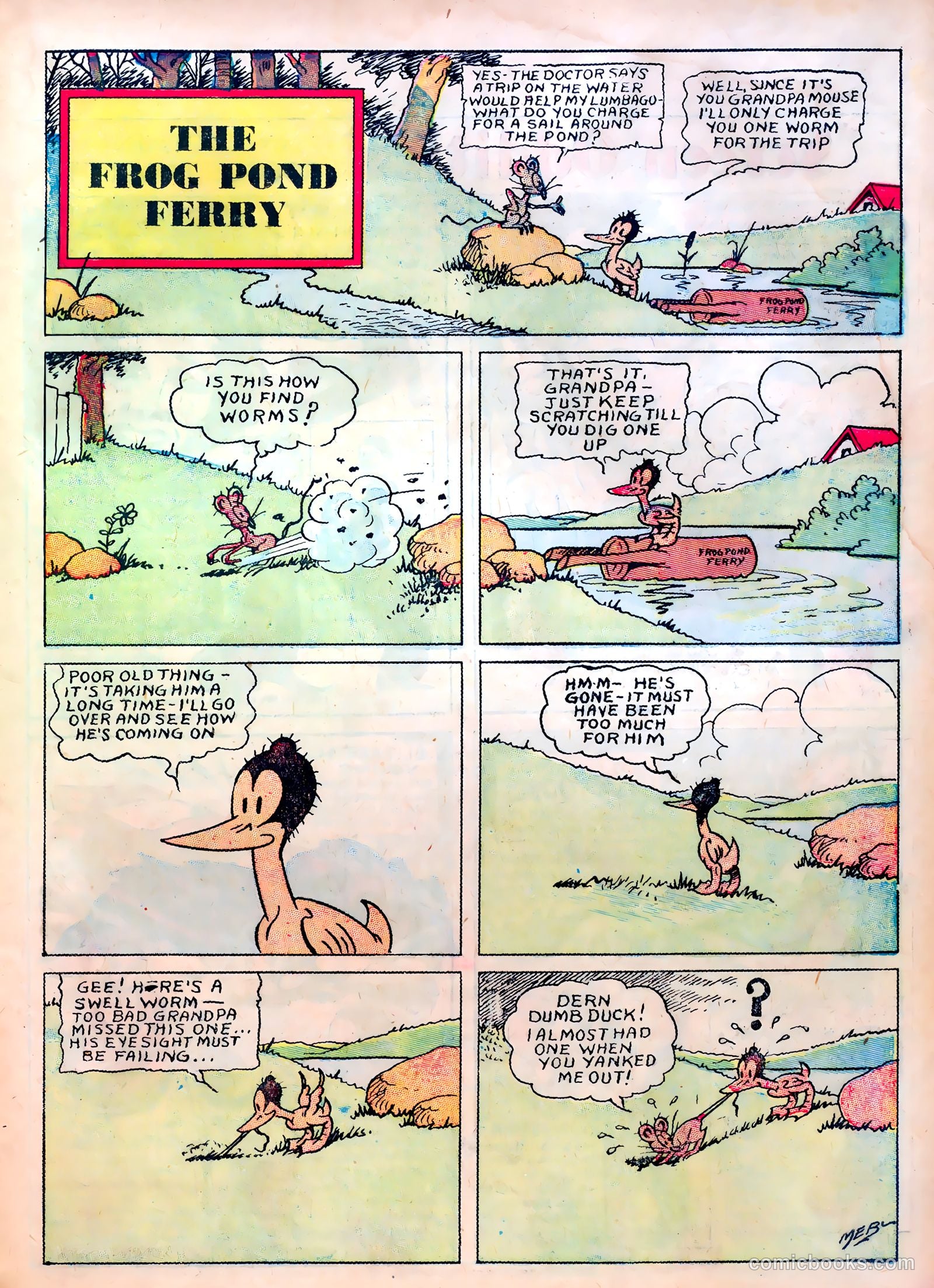 Famous Funnies #10 — page 13 of 64