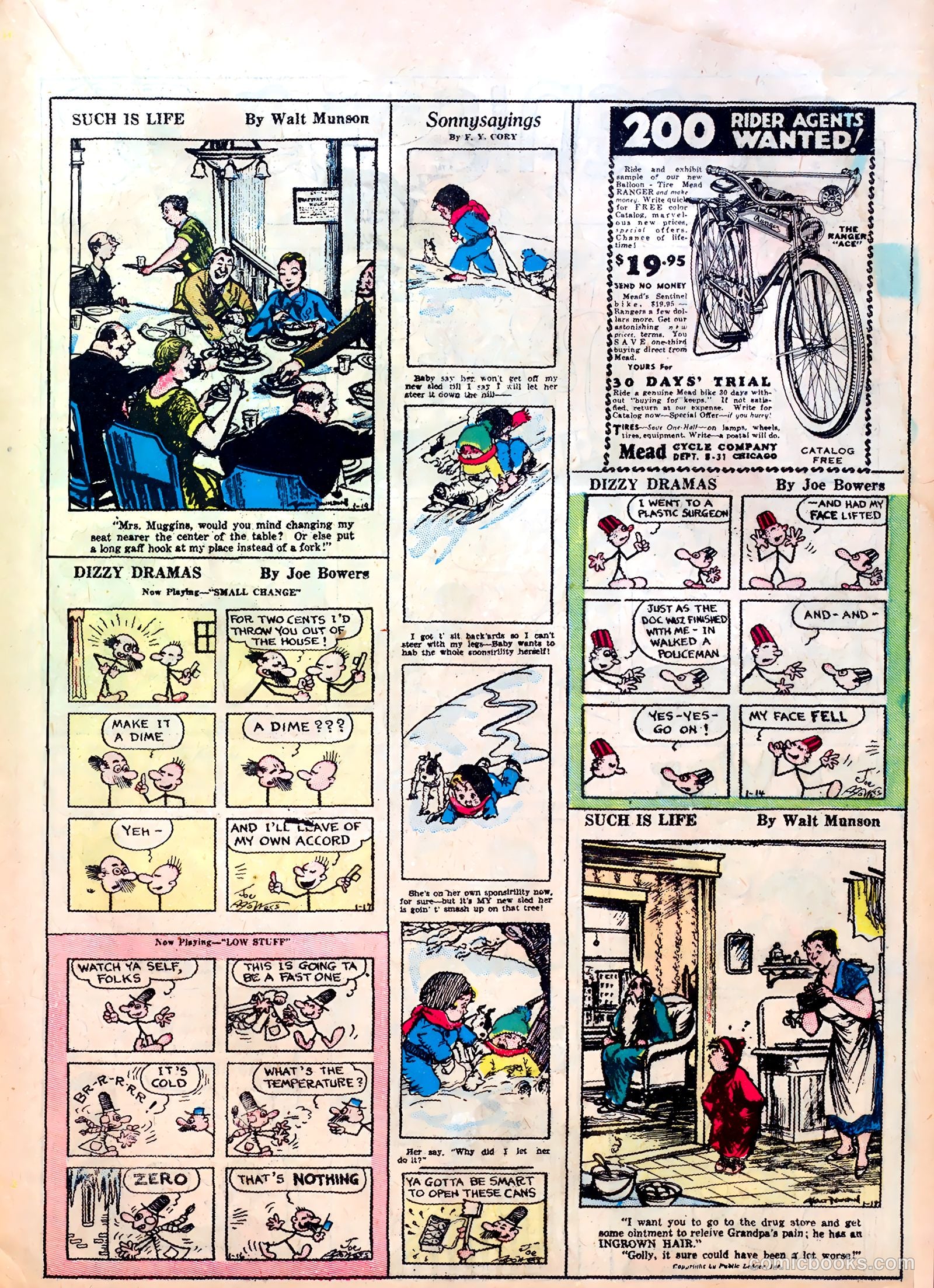 Famous Funnies #10 — page 17 of 64