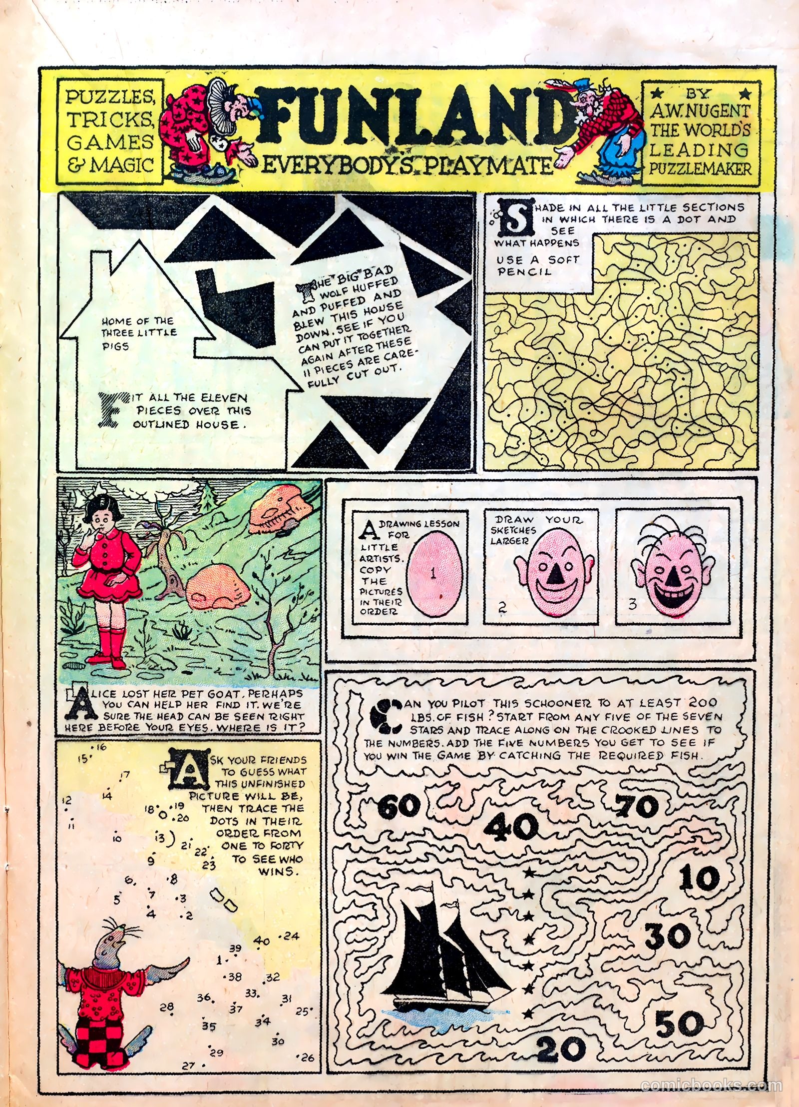 Famous Funnies #10 — page 19 of 64
