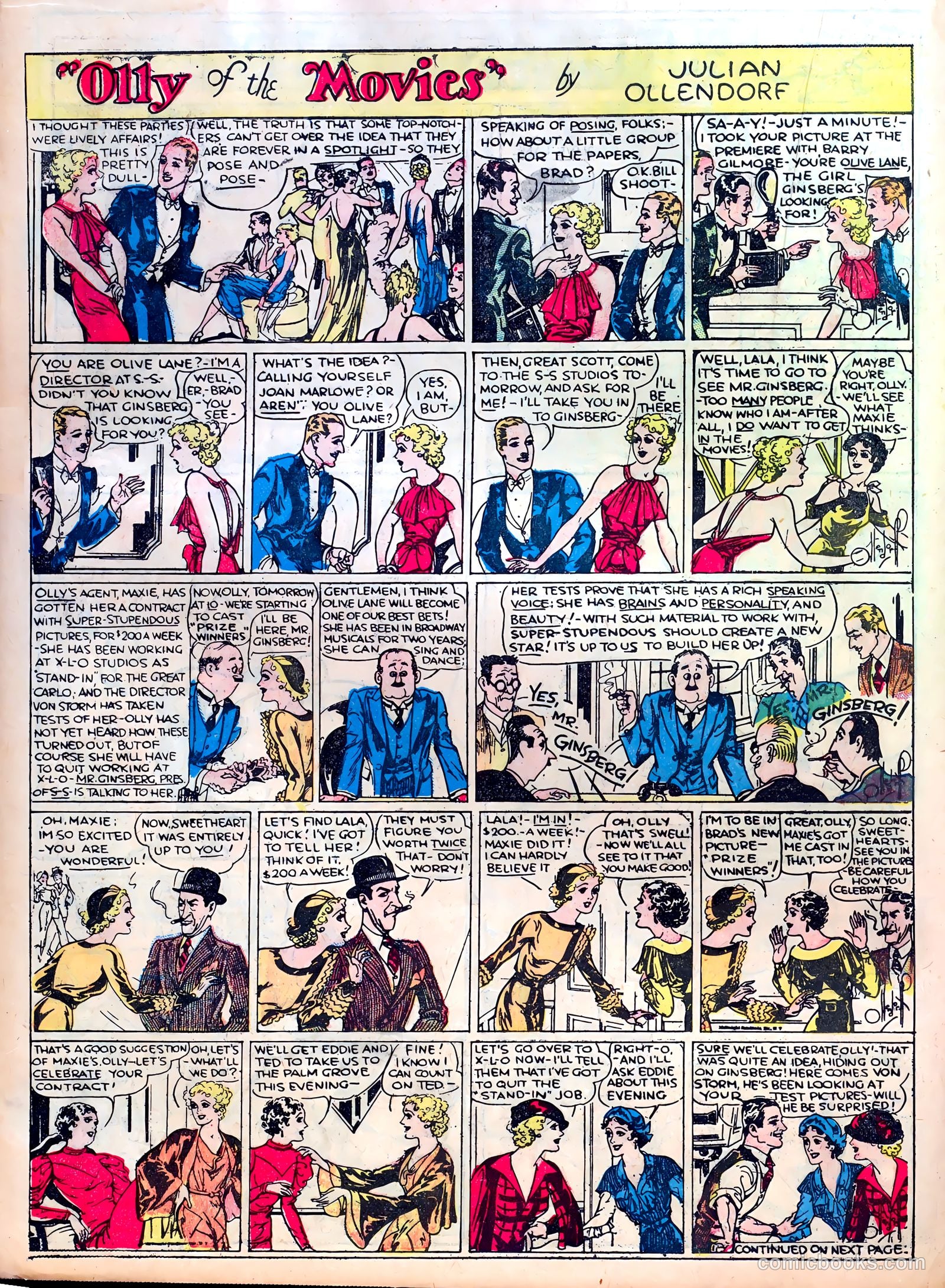 Famous Funnies #10 — page 22 of 64
