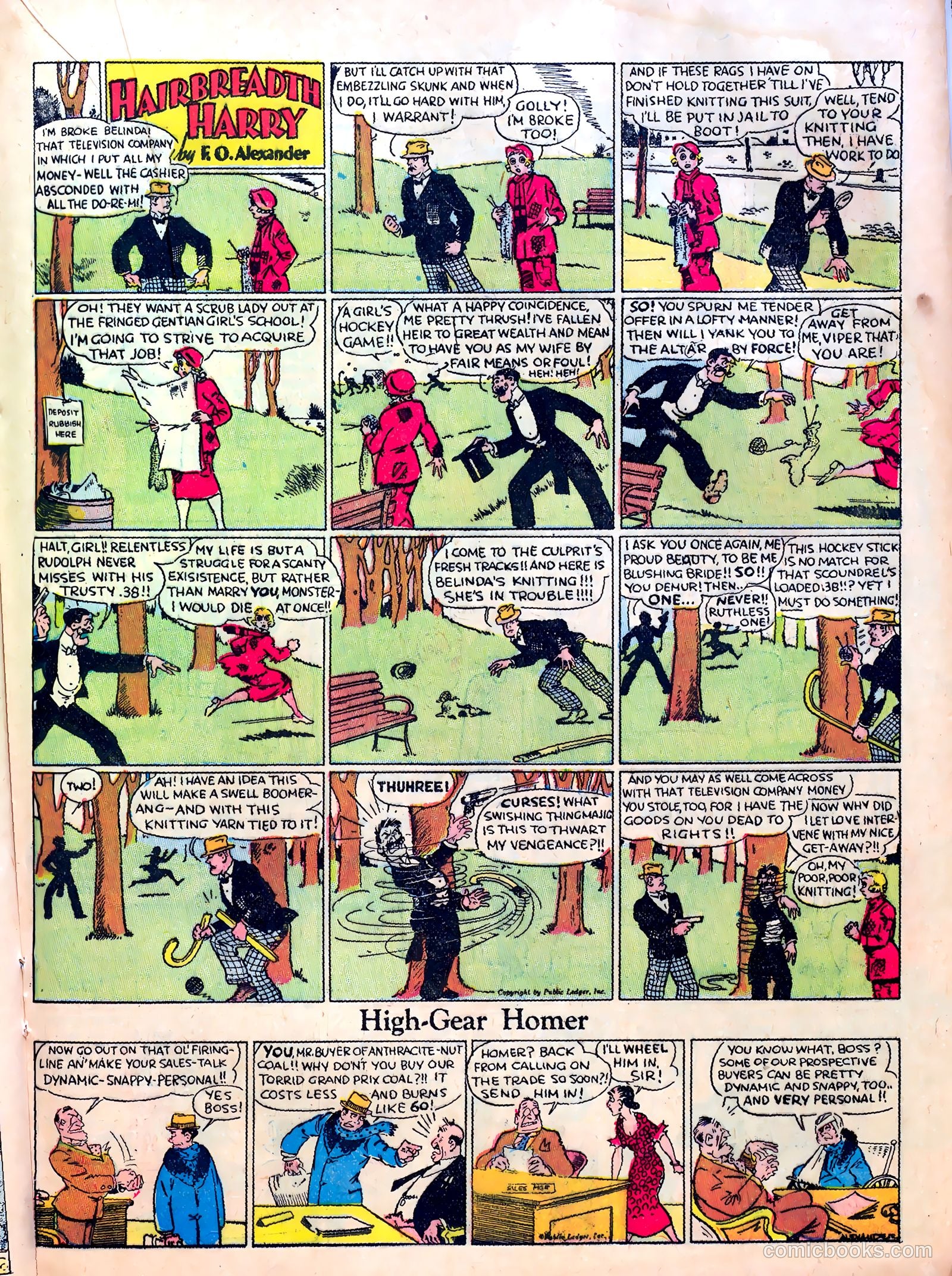 Famous Funnies #10 — page 29 of 64