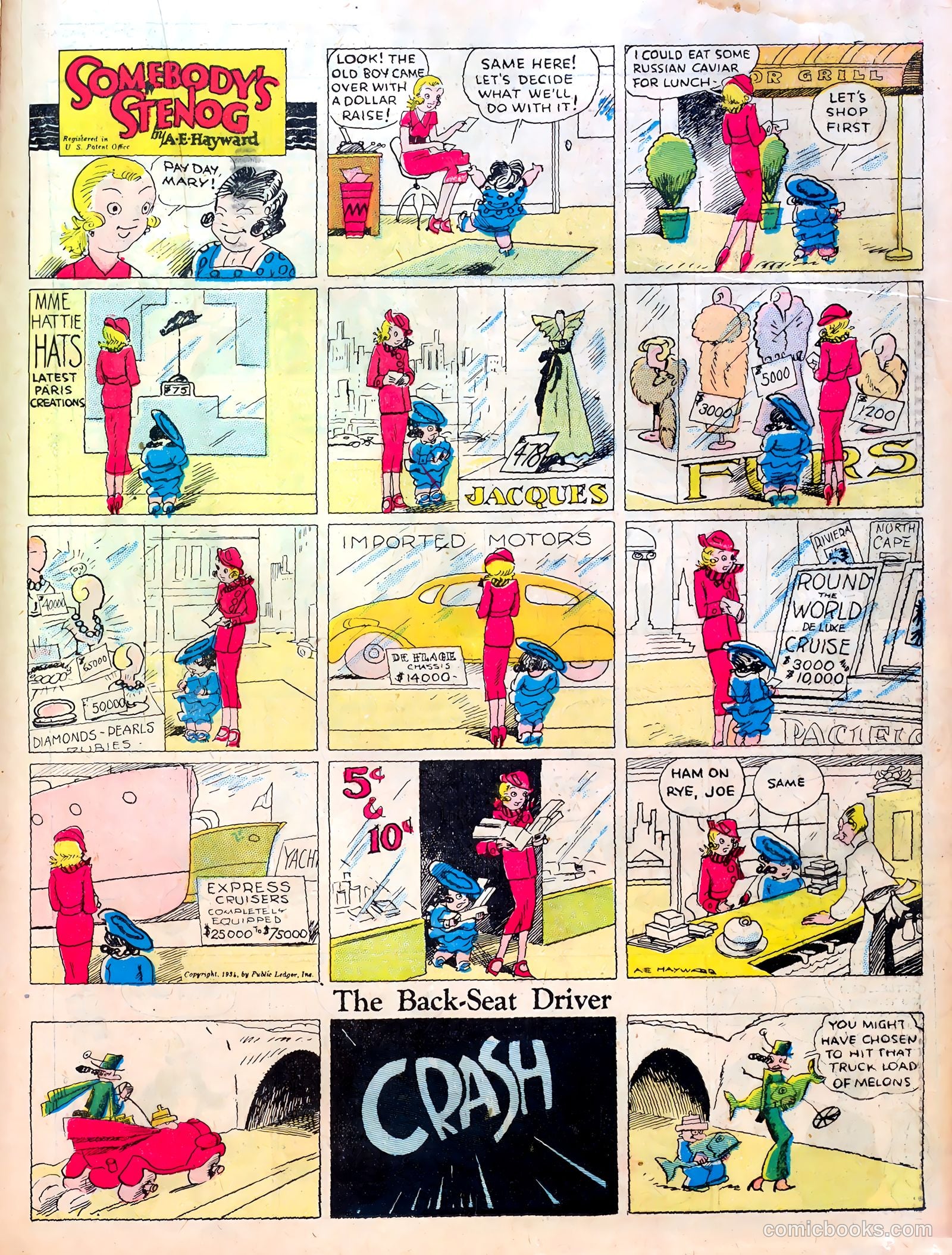 Famous Funnies #10 — page 33 of 64