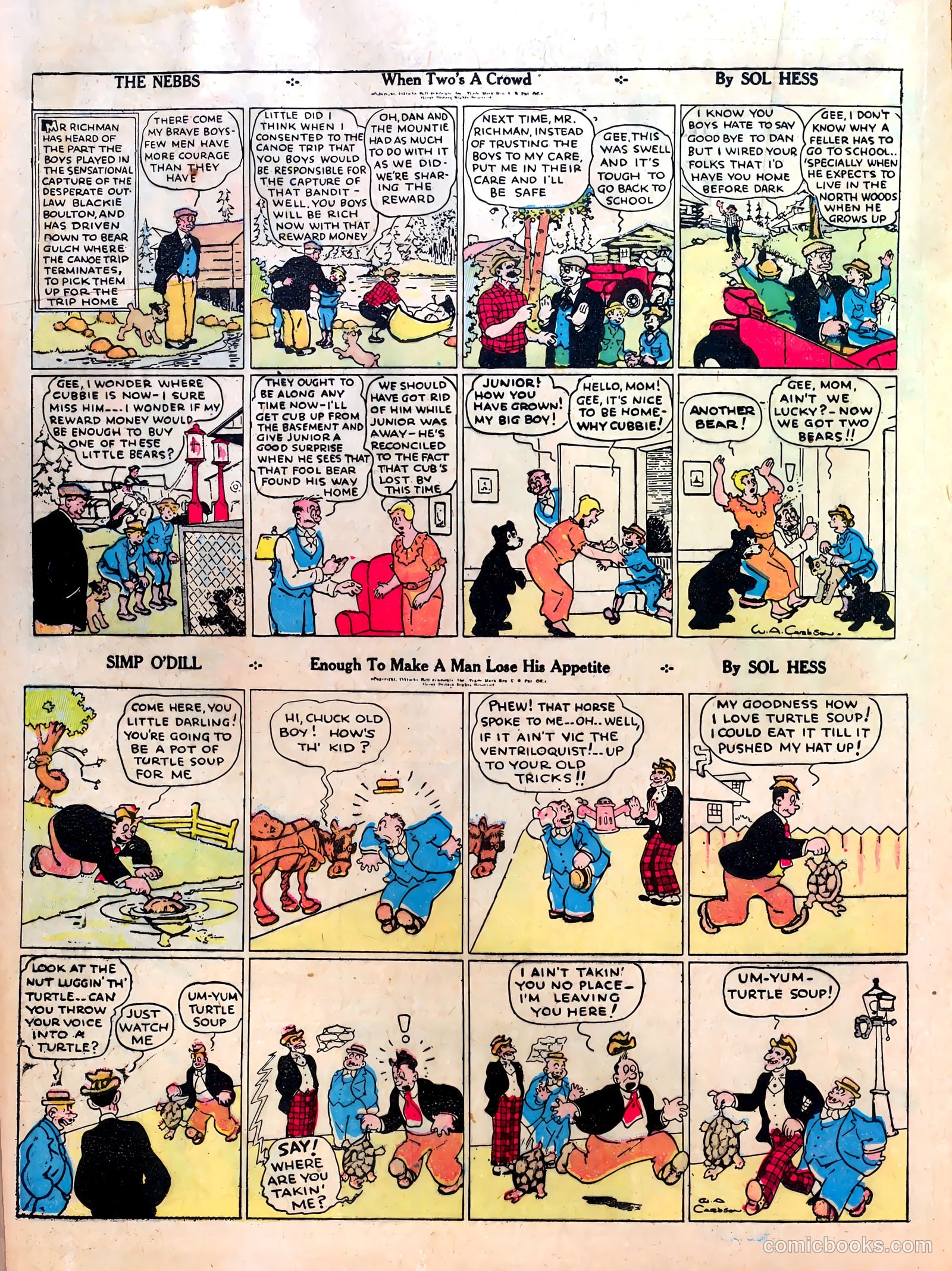 Famous Funnies #10 — page 34 of 64