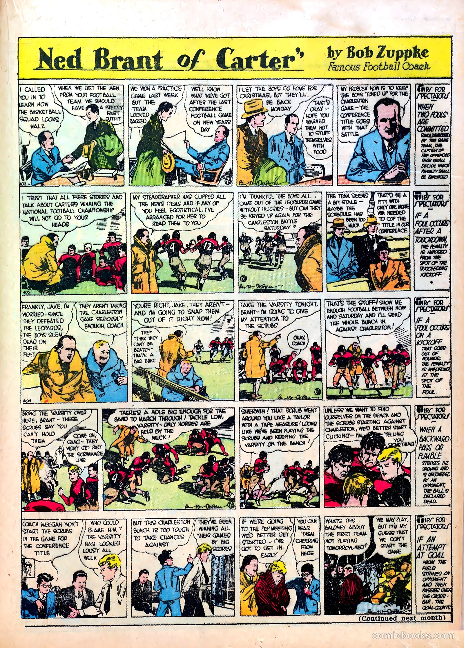 Famous Funnies #10 — page 37 of 64