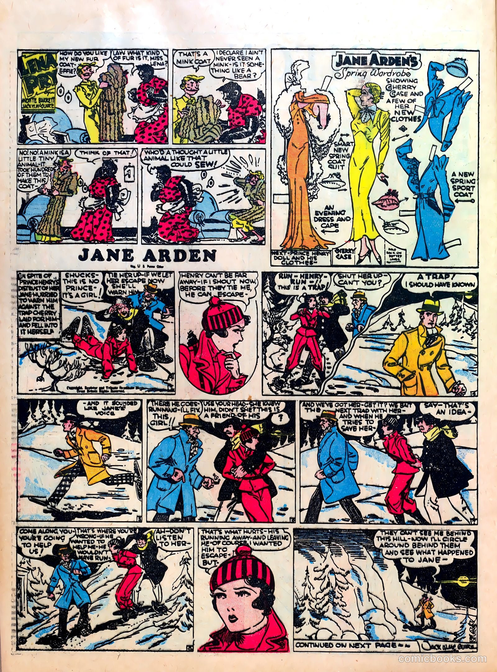 Famous Funnies #10 — page 40 of 64