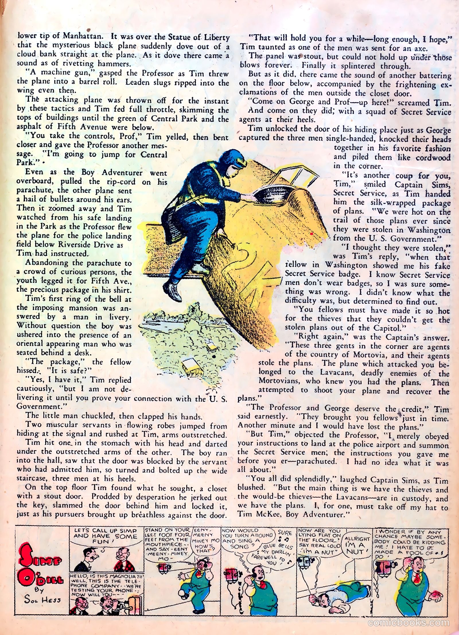 Famous Funnies #10 — page 47 of 64