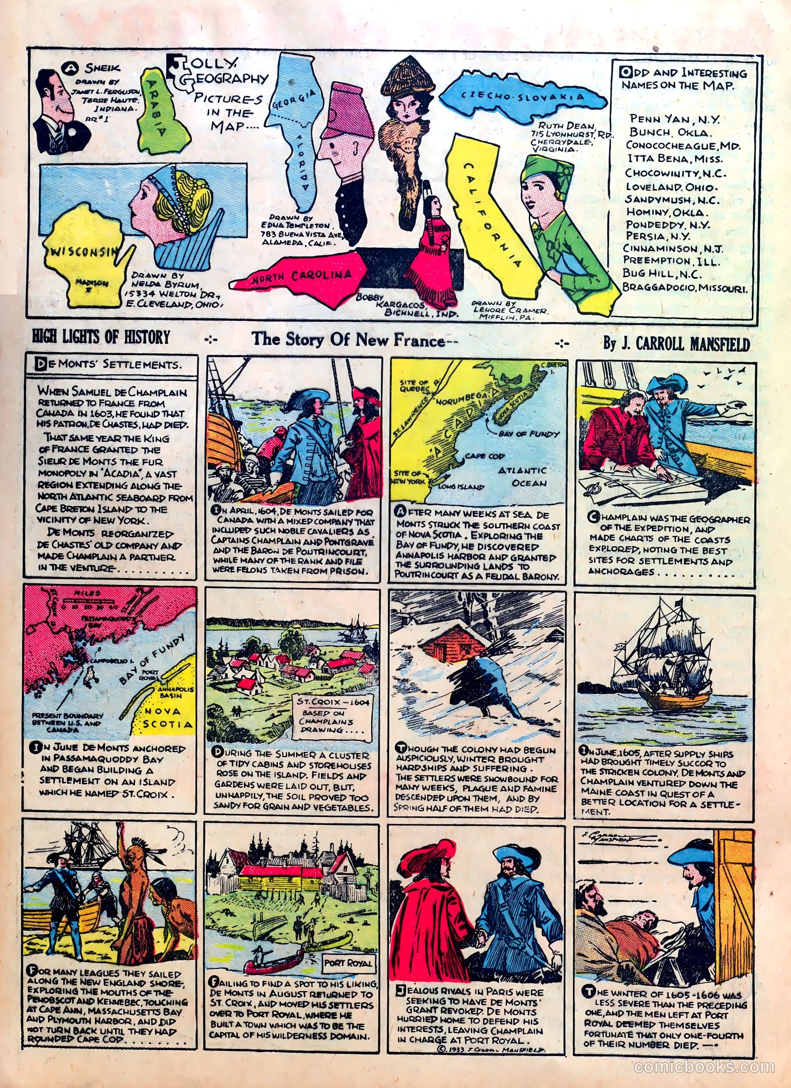 Famous Funnies #10 — page 48 of 64